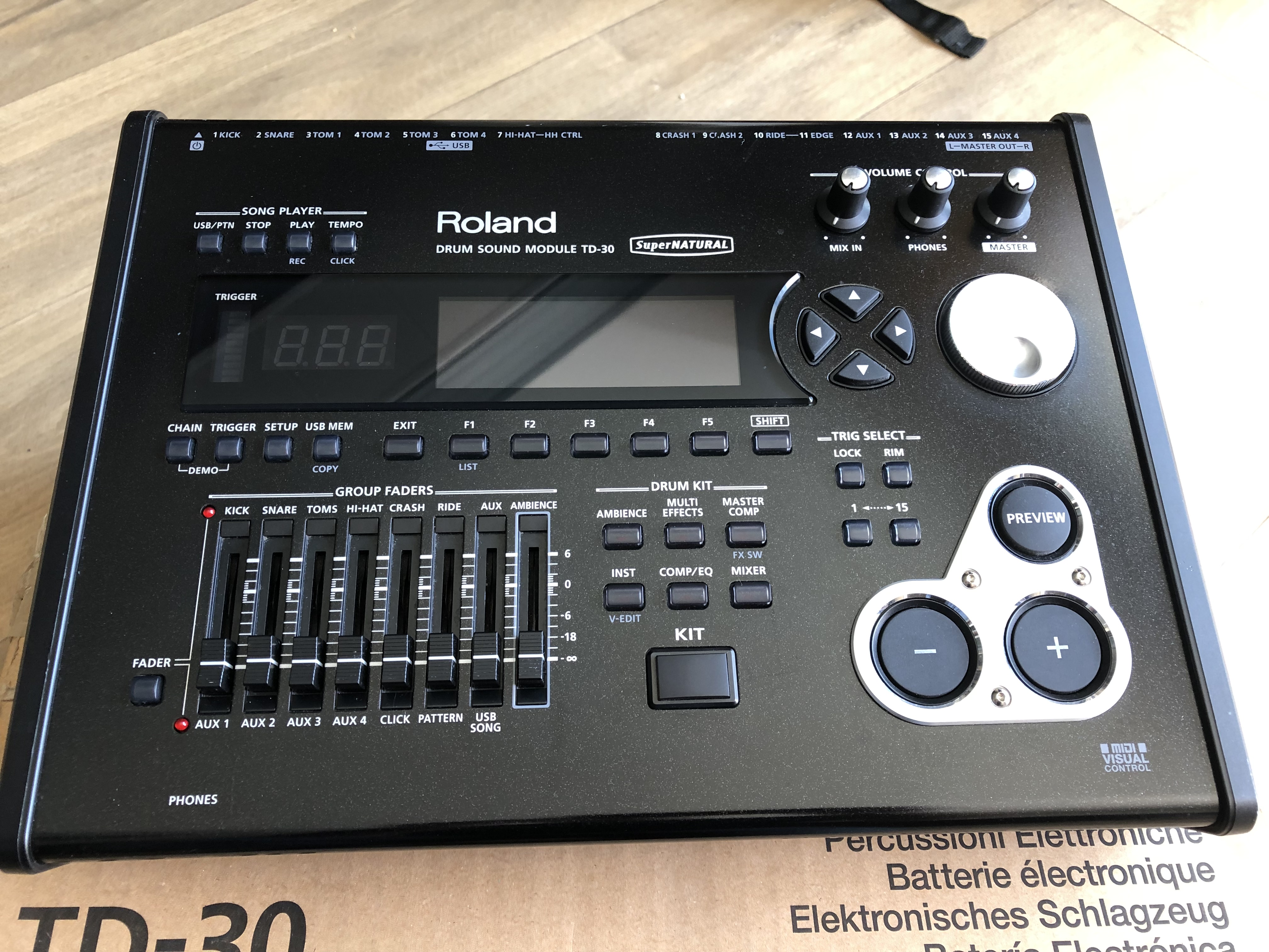 TD-30 Module - Roland TD-30 Module - Audiofanzine