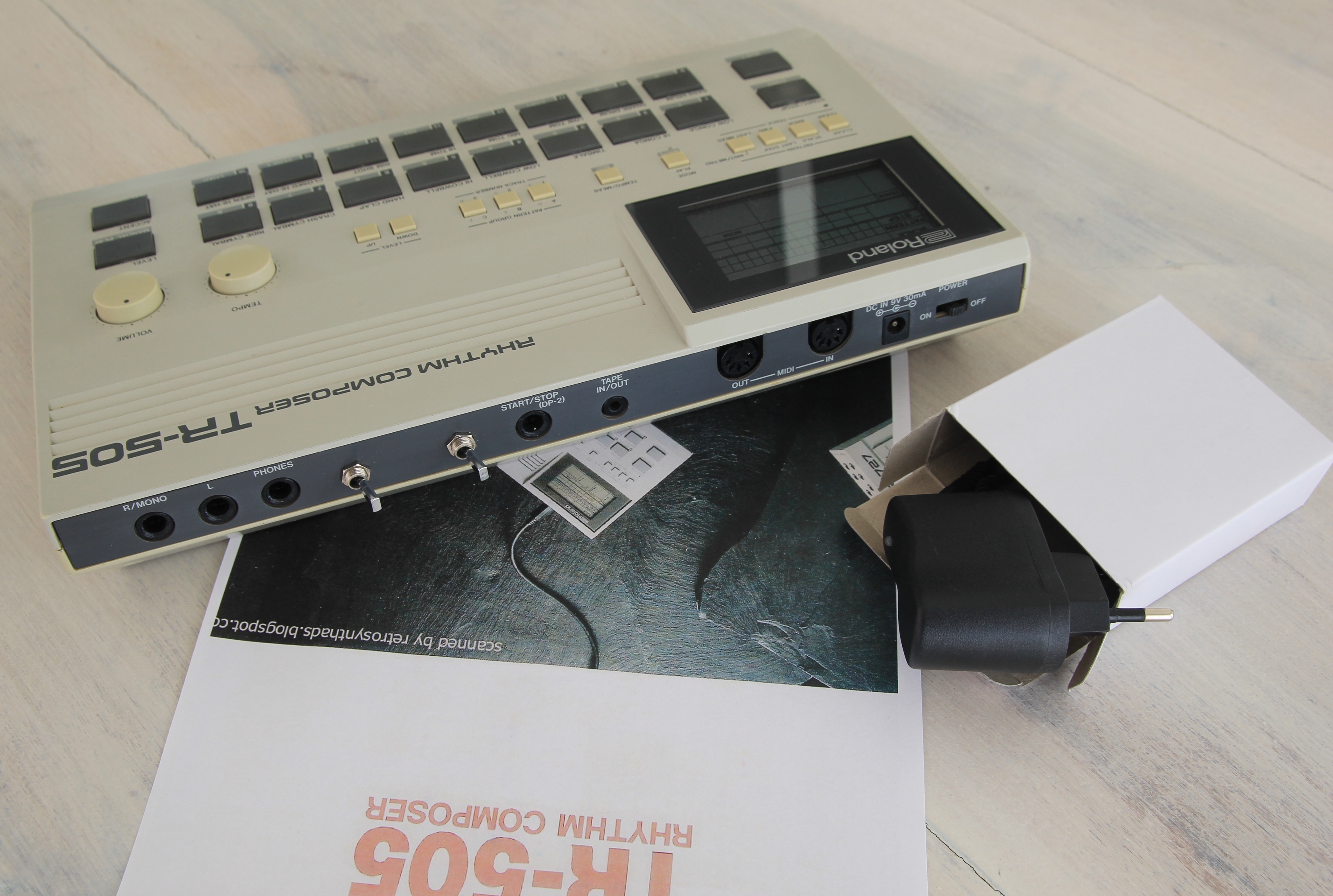 Tr 505 Roland Tr 505 Audiofanzine Tr 505 Roland Tr 505 Audiofanzine