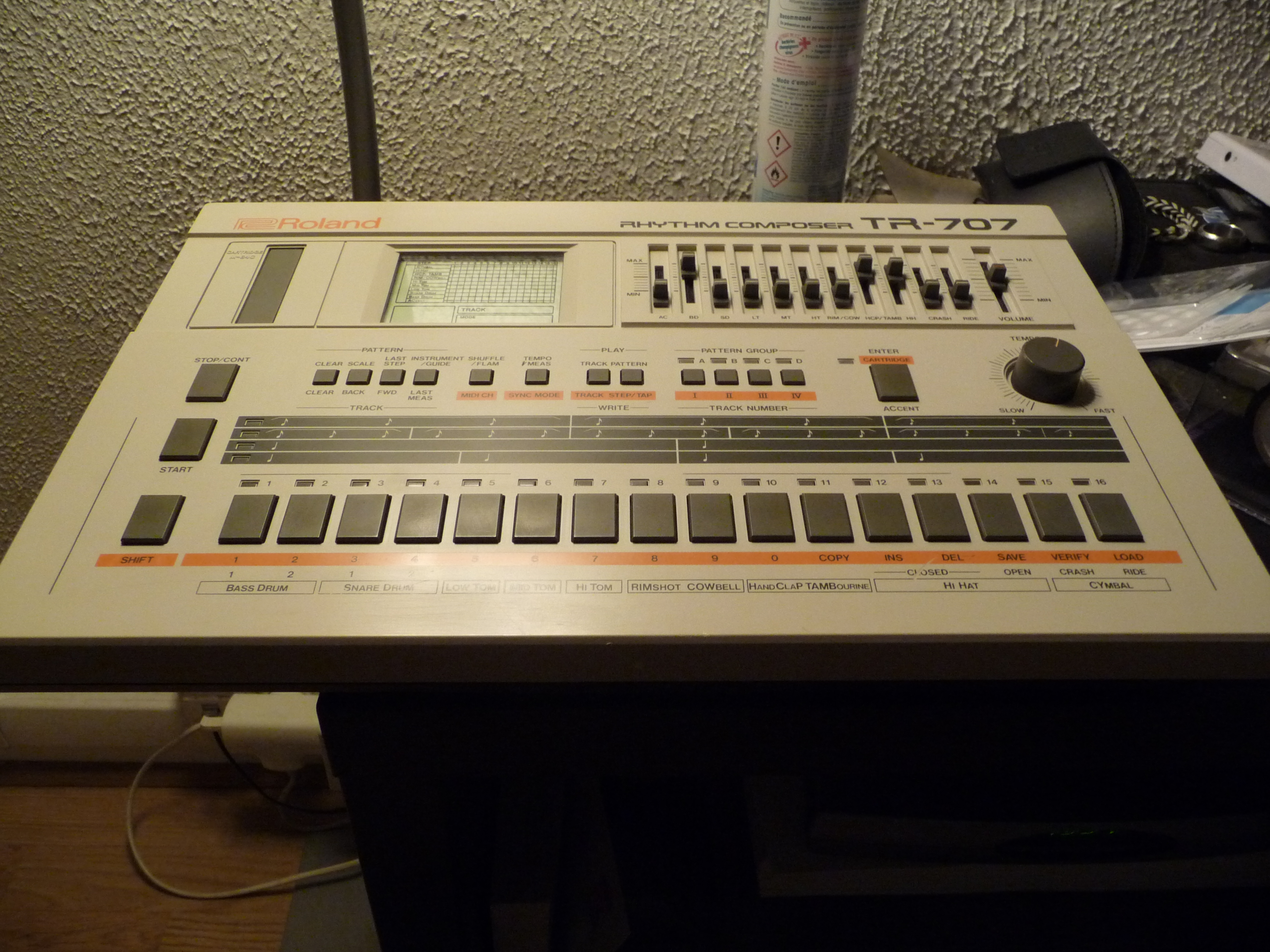 Coolest Roland Tr707 Mods | Roland TR-707 with pitch mods etc – LGWH