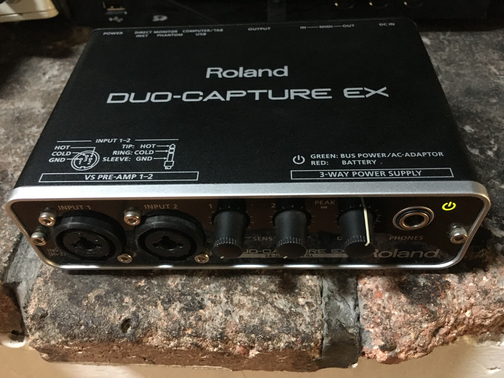 逆輸入 新品 未使用 Roland ローランド DUO CAPTURE EX