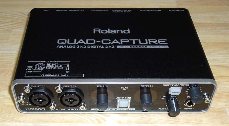 Ua 55 quad capture. Roland Quad capture. Программа карты Roland ua-55 Quad-capture. Quad capture Sonar.