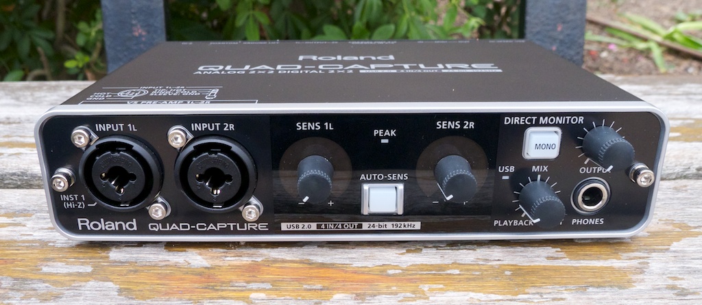 Roland Quad Capture Review Roland Does The Quad Audiofanzine