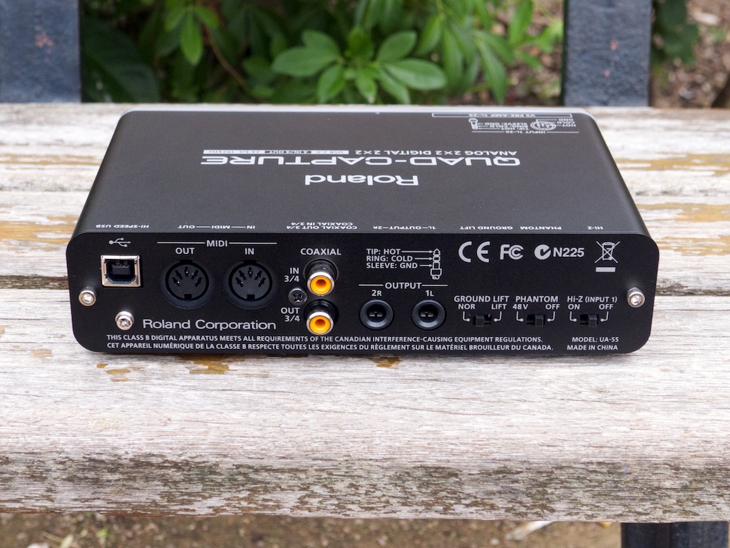 Roland Quad Capture Review Roland Does The Quad Audiofanzine