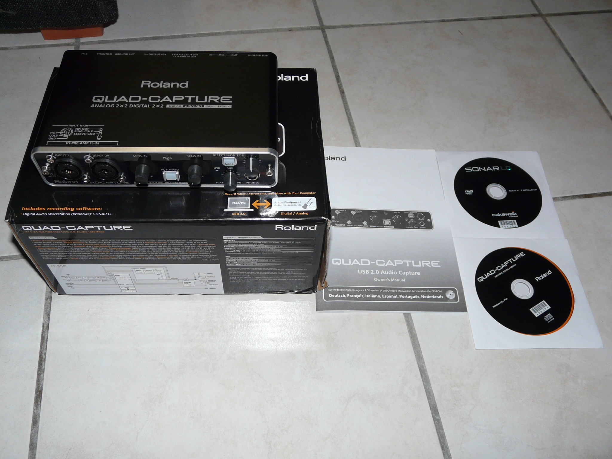 Roland ua 55. Prology CMX-230. DVD 2023.