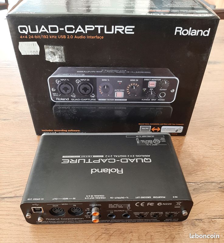 UA-55 Quad-Capture - Roland UA-55 Quad-Capture - Audiofanzine