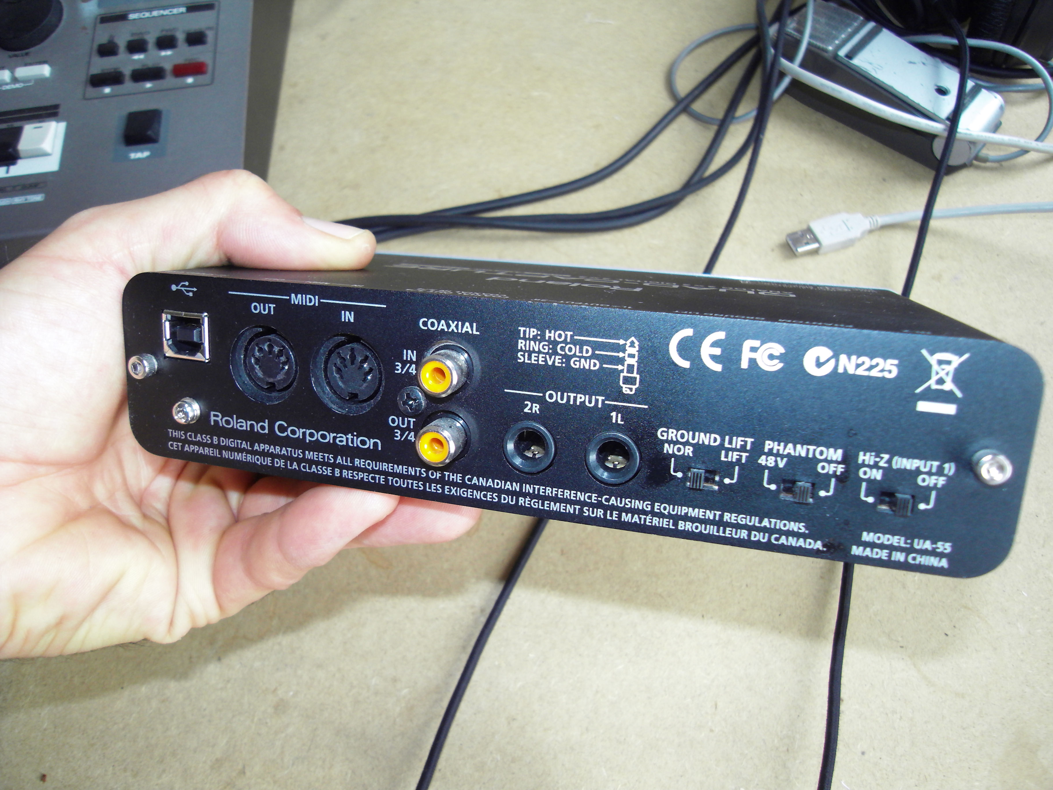 Roland - Roland QUAD CAPTURE UA55の+urbandrive.co.ke