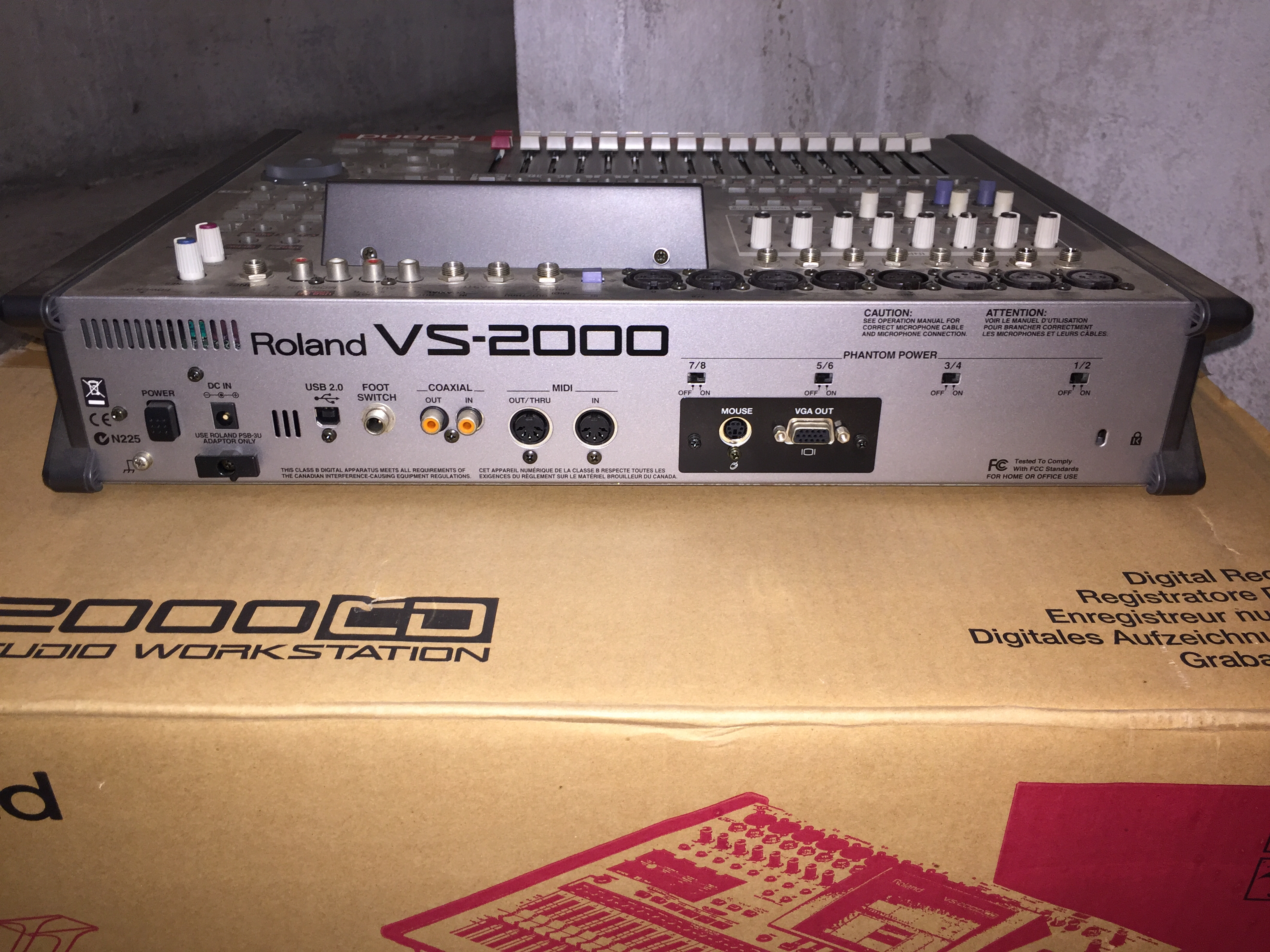 VS2000 CD Roland VS2000 CD Audiofanzine