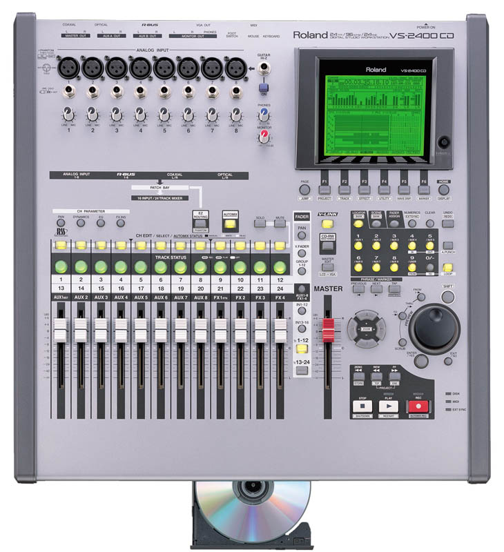 ROLAND VS-2400CD モニター、マウス、説明書付き 最高品質の - www