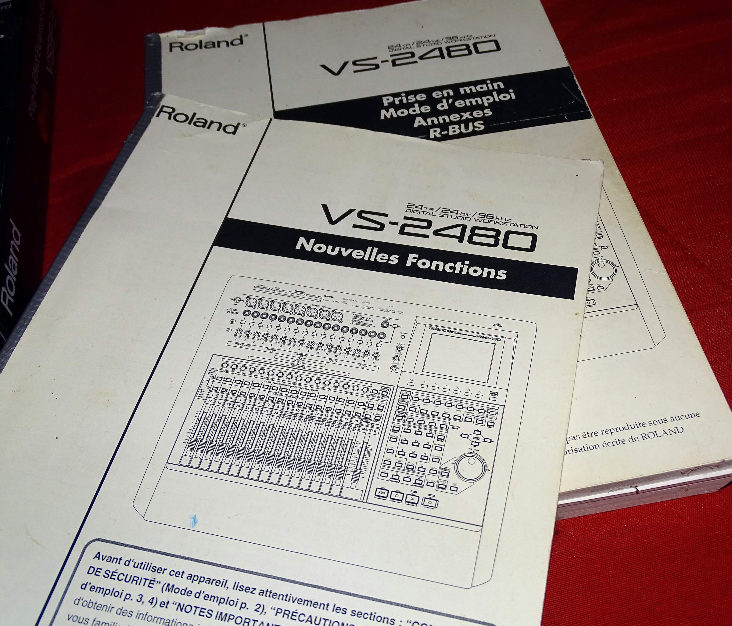 Roland vs 2480 установка ssd