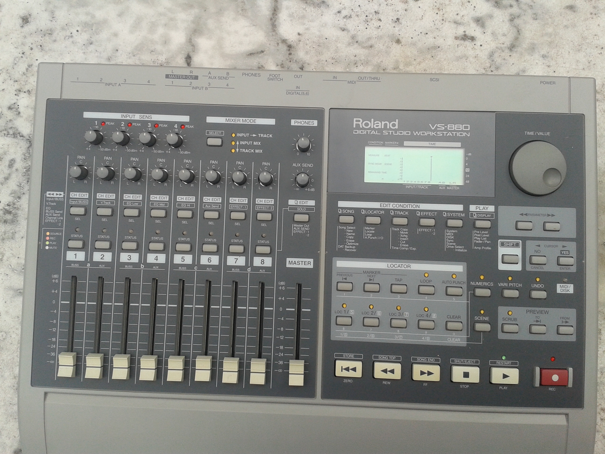 Roland Vs-880 Manual