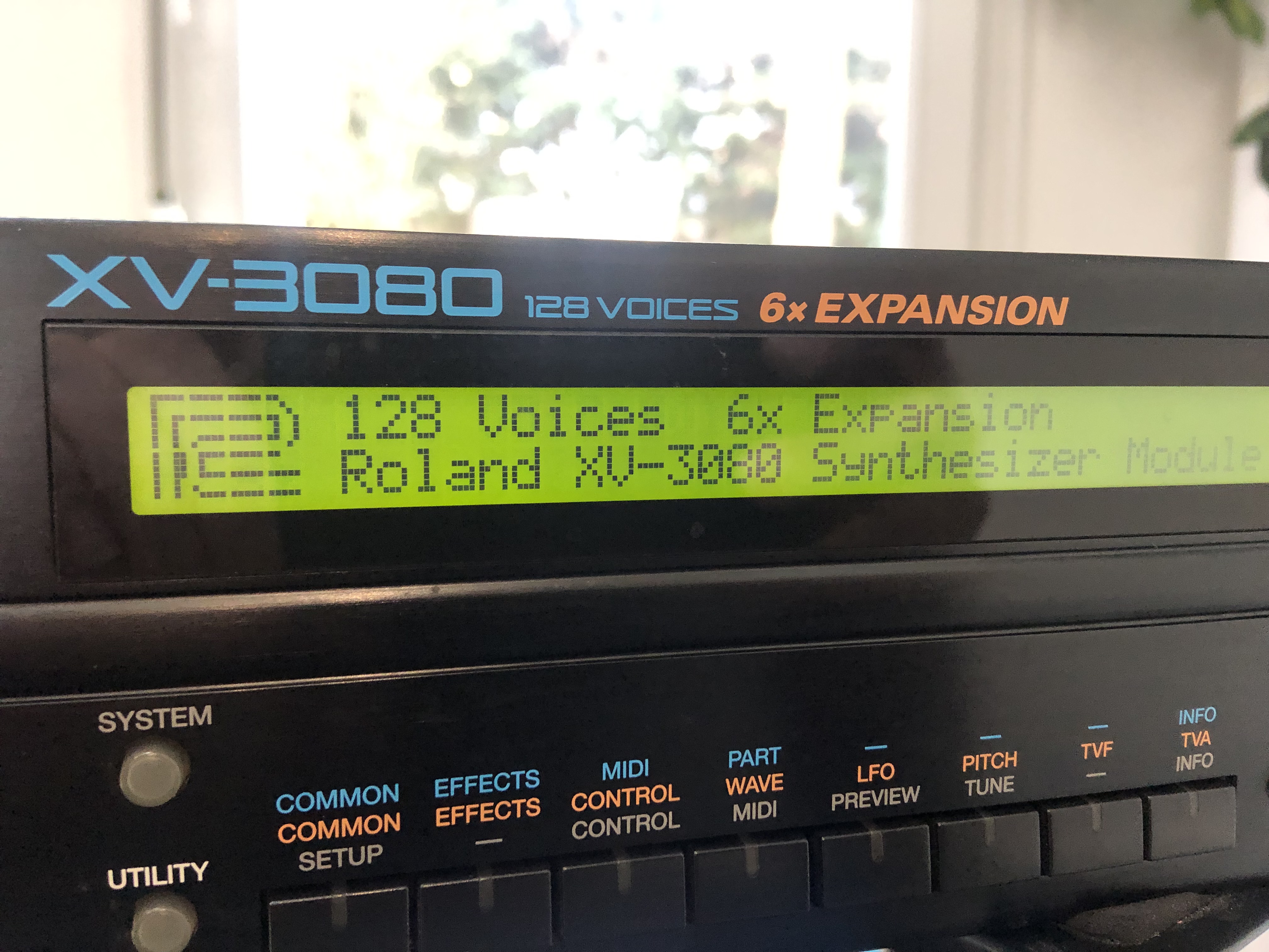 XV-3080 - Roland XV-3080 - Audiofanzine