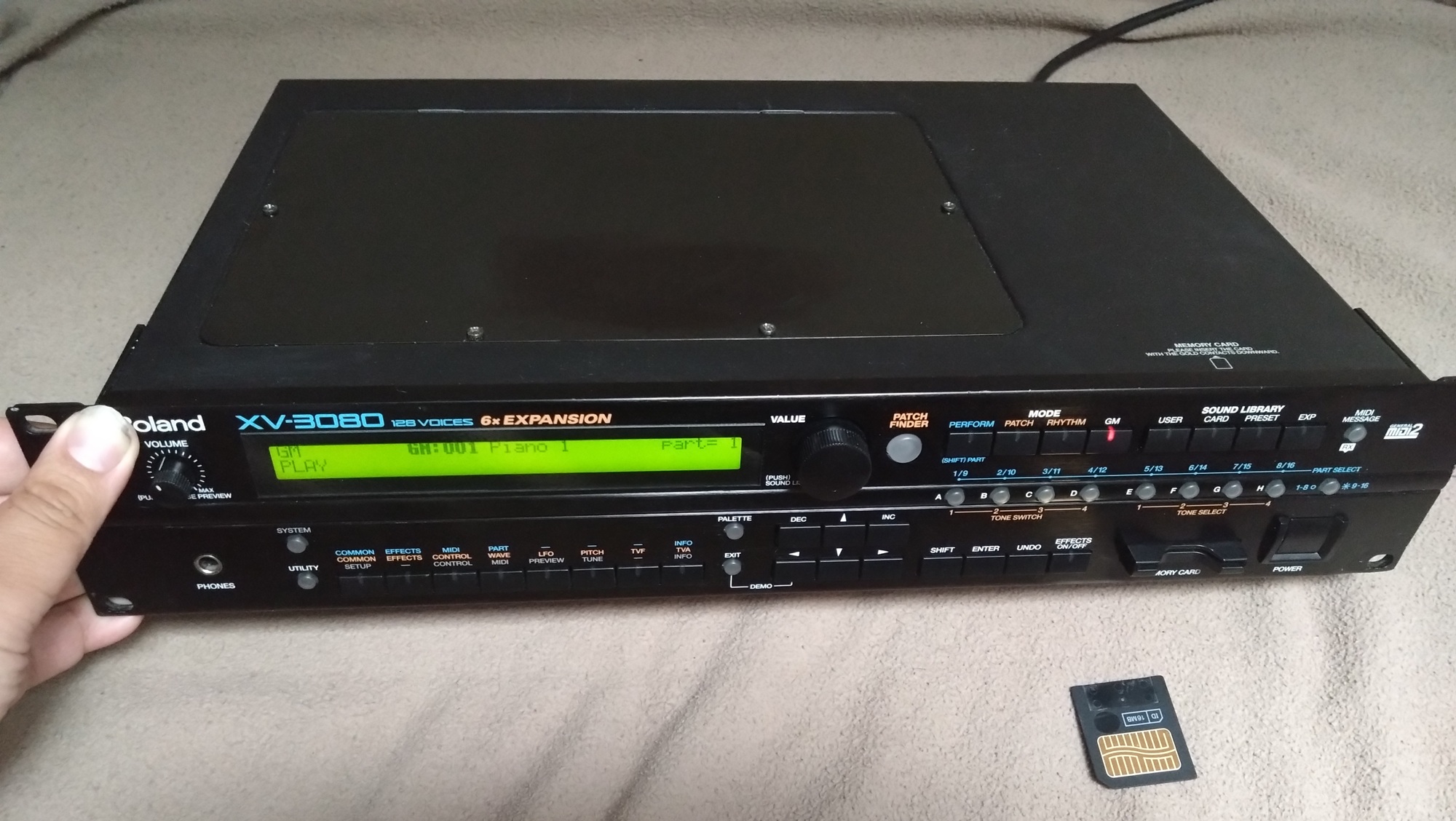 中古! Roland ローランド XV-3080 音源モジュール ホビー