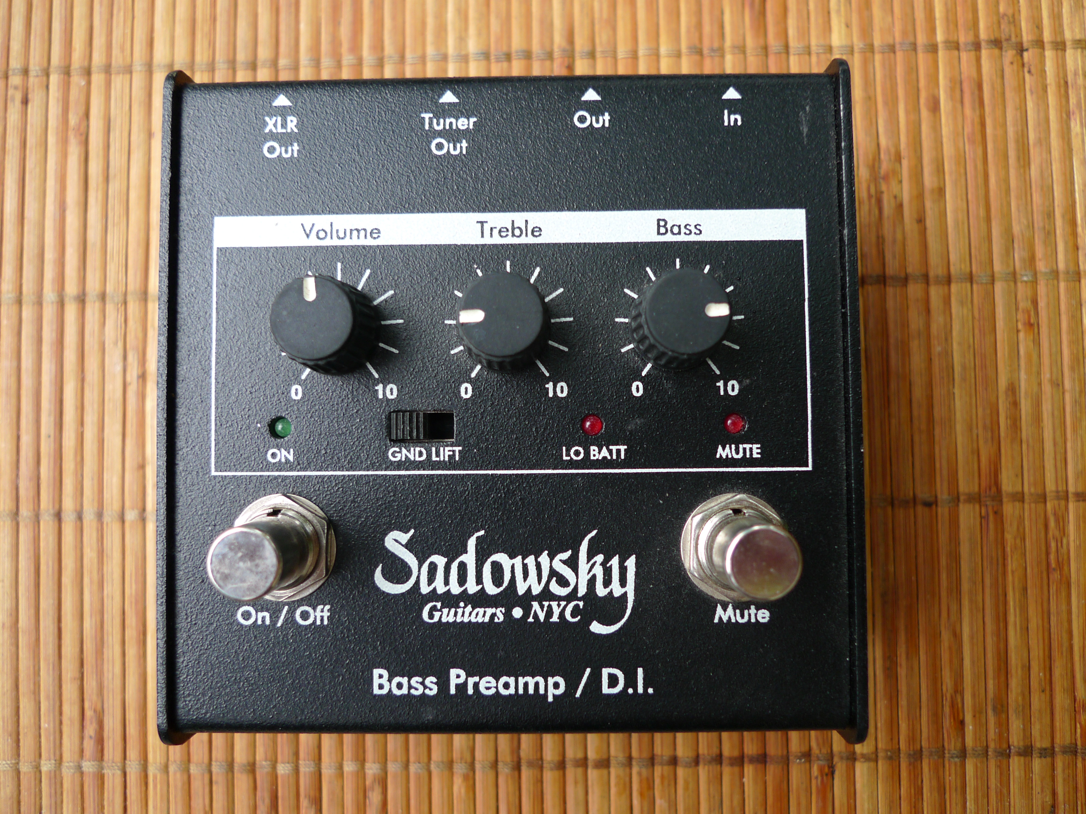 Sadowsky Bass Preamp / D.I. image (426615) Audiofanzine