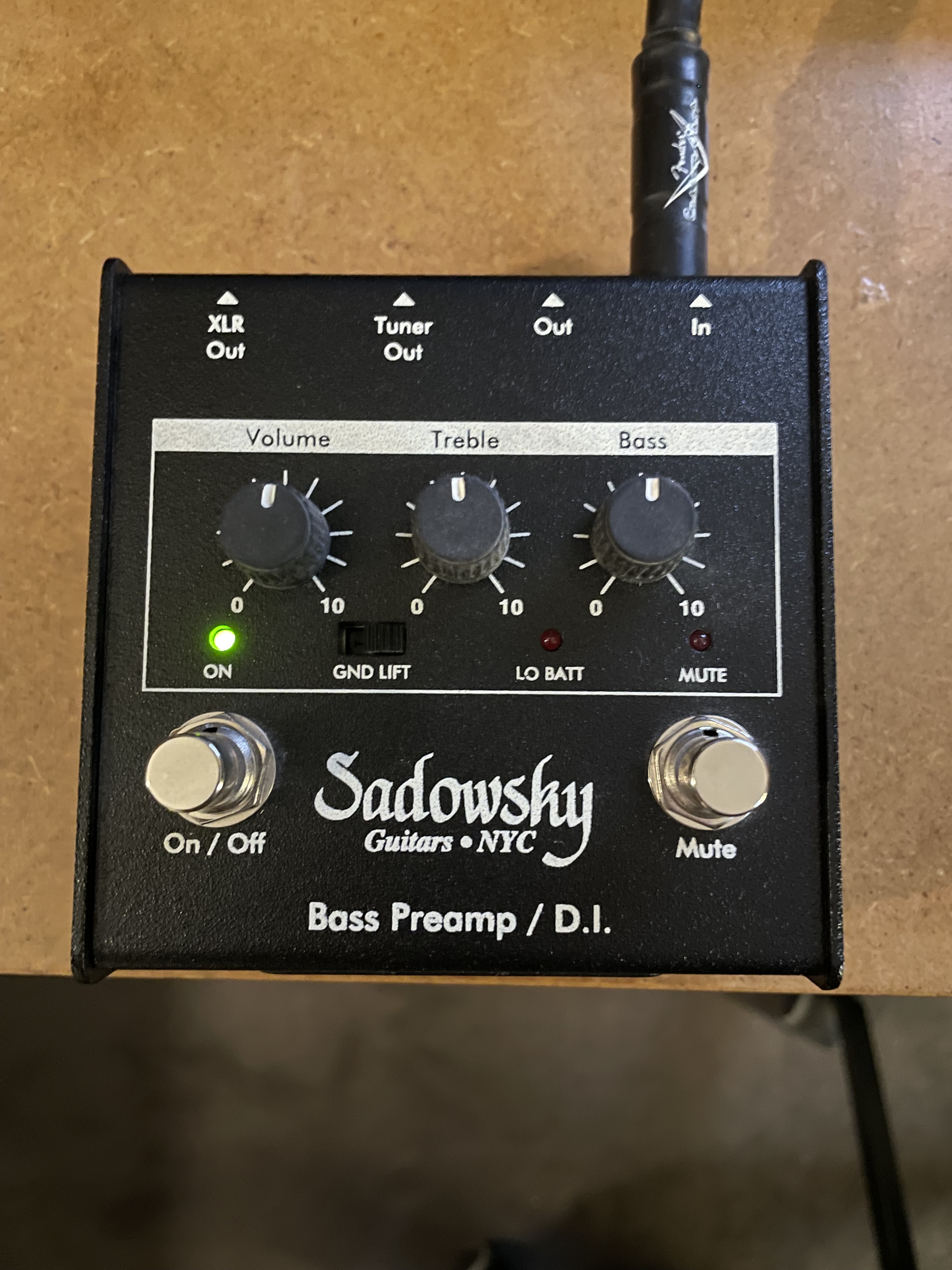 Sadowsky Bass Preamp DI (Ile-de-France) - Audiofanzine