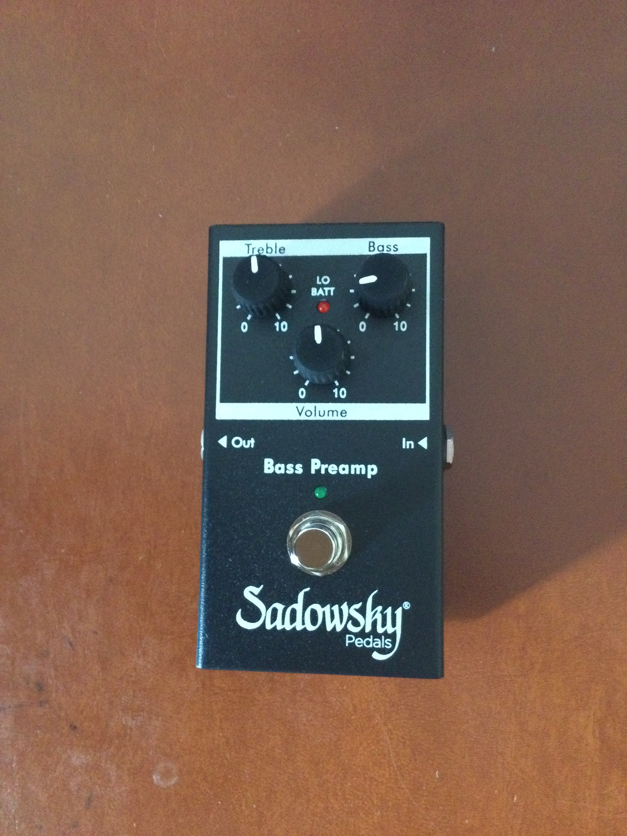 SBP-2 Preamp Pedal - Sadowsky SBP-2 Preamp Pedal - Audiofanzine