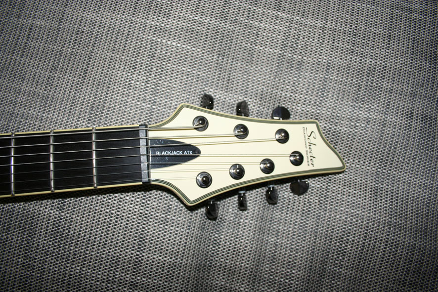Schecter blackjack atx c-7 aged white