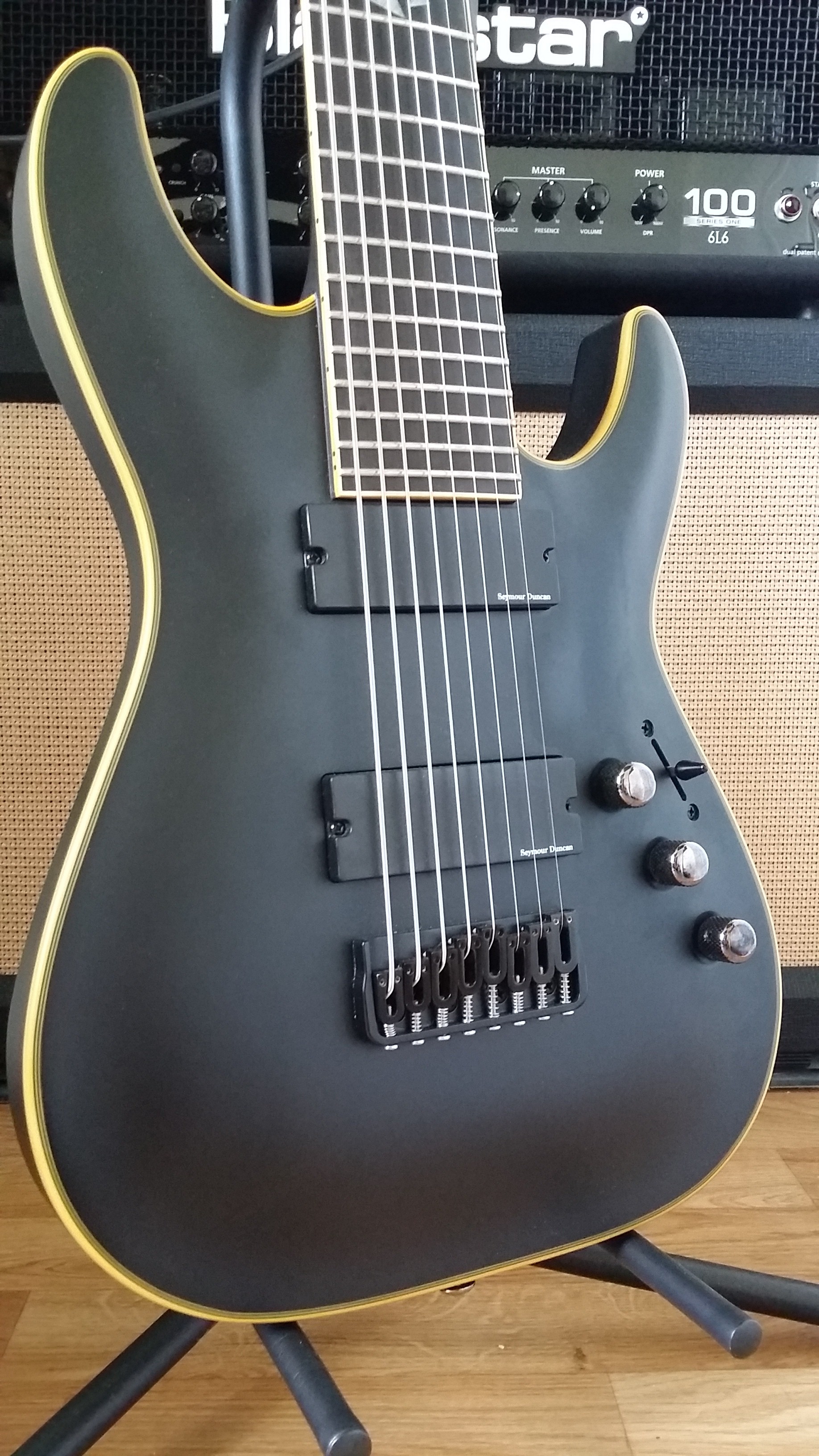 schecter blackjack c 8 atx electric guitar