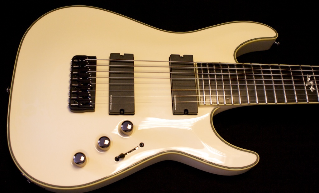 Schecter Blackjack Atx C-7 Aged White