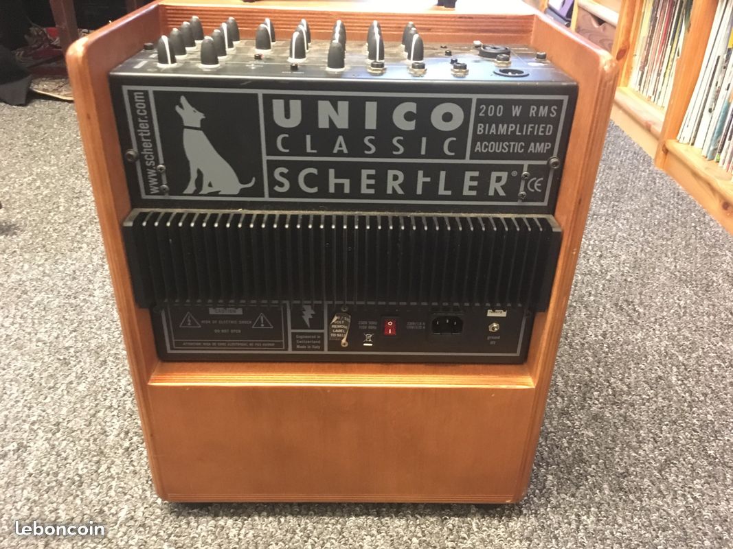 UNICO CLASSIC Schertler Unico Classic Audiofanzine