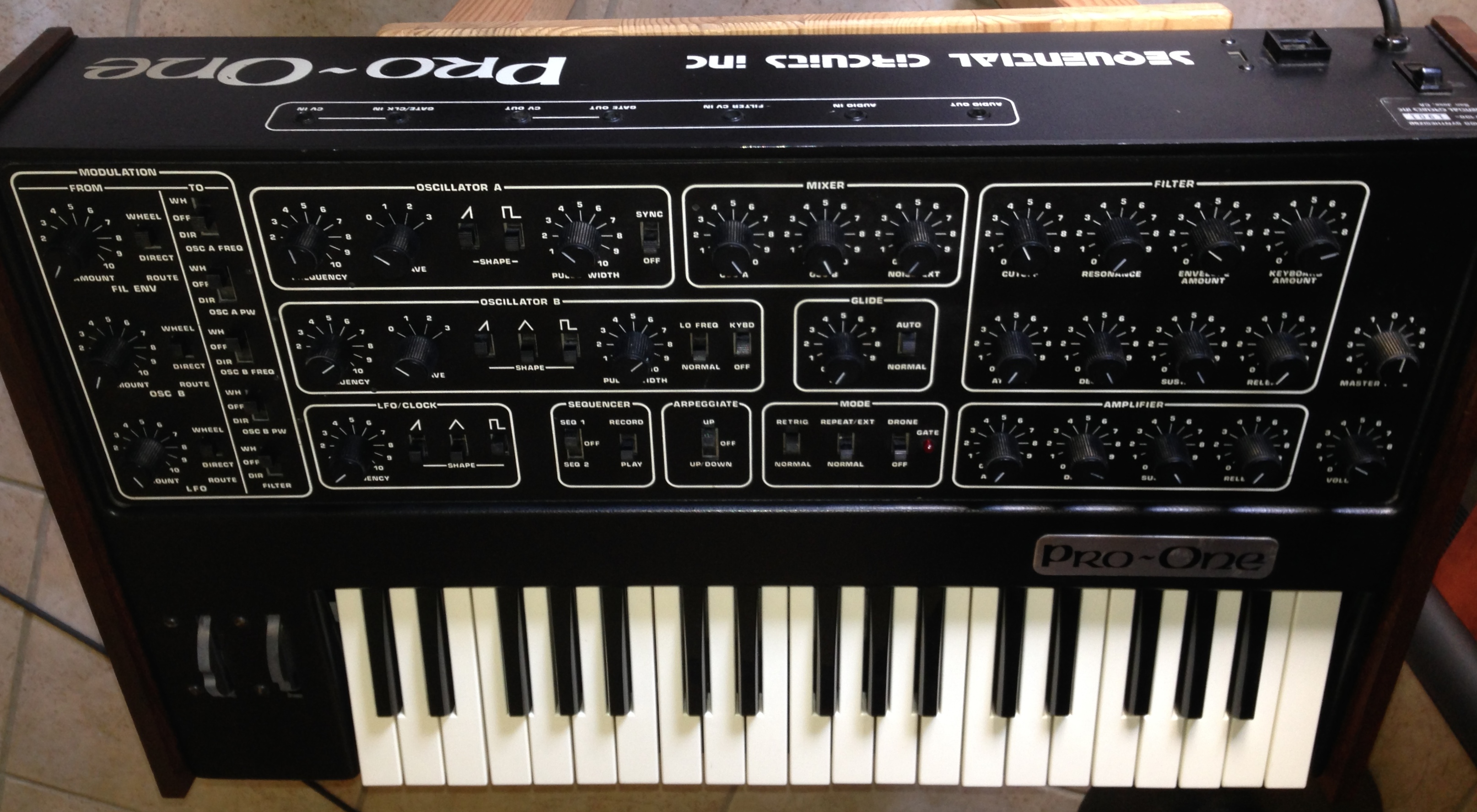 sequential circuits pro one yazoo
