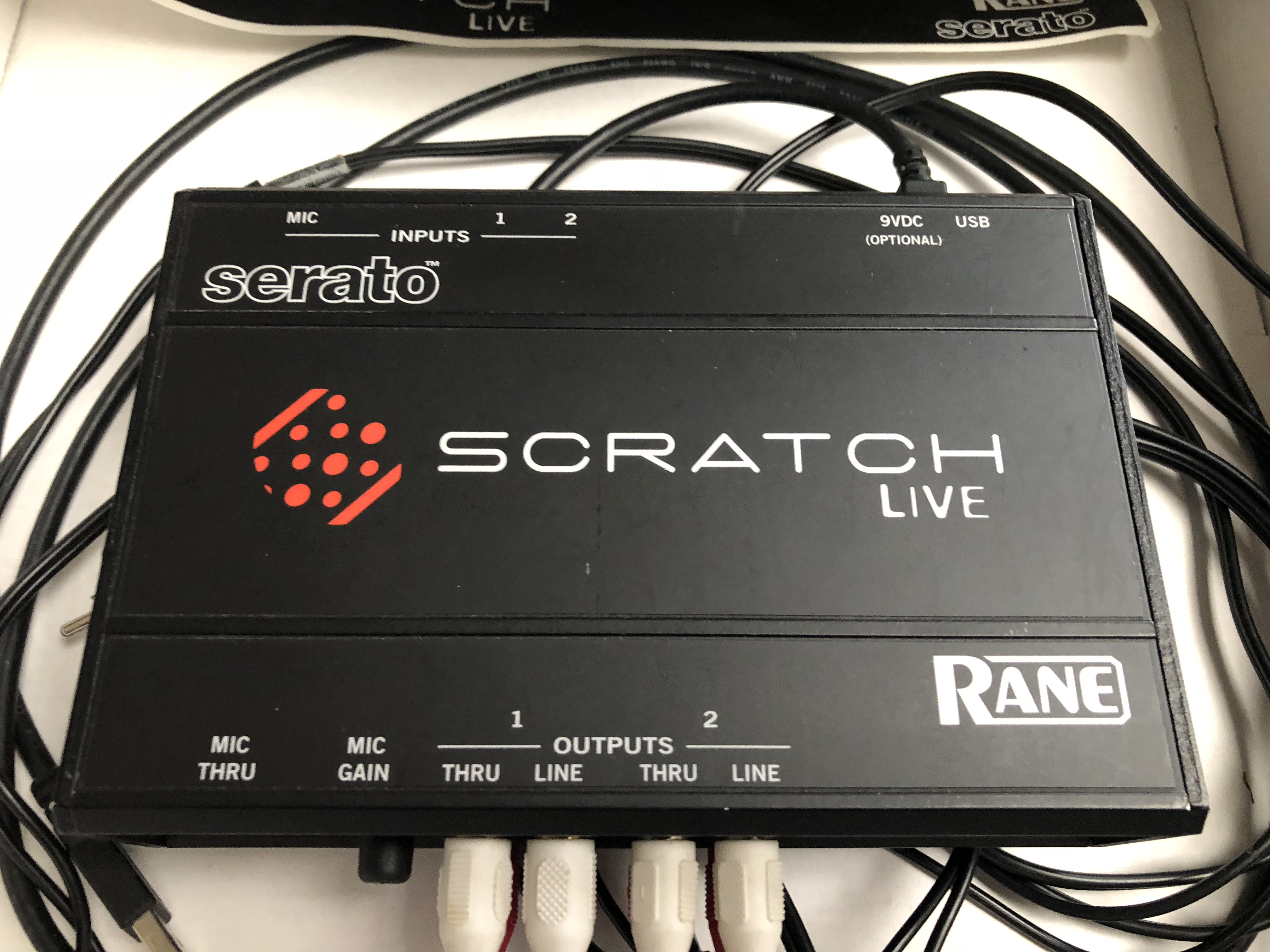 serato scratch live box