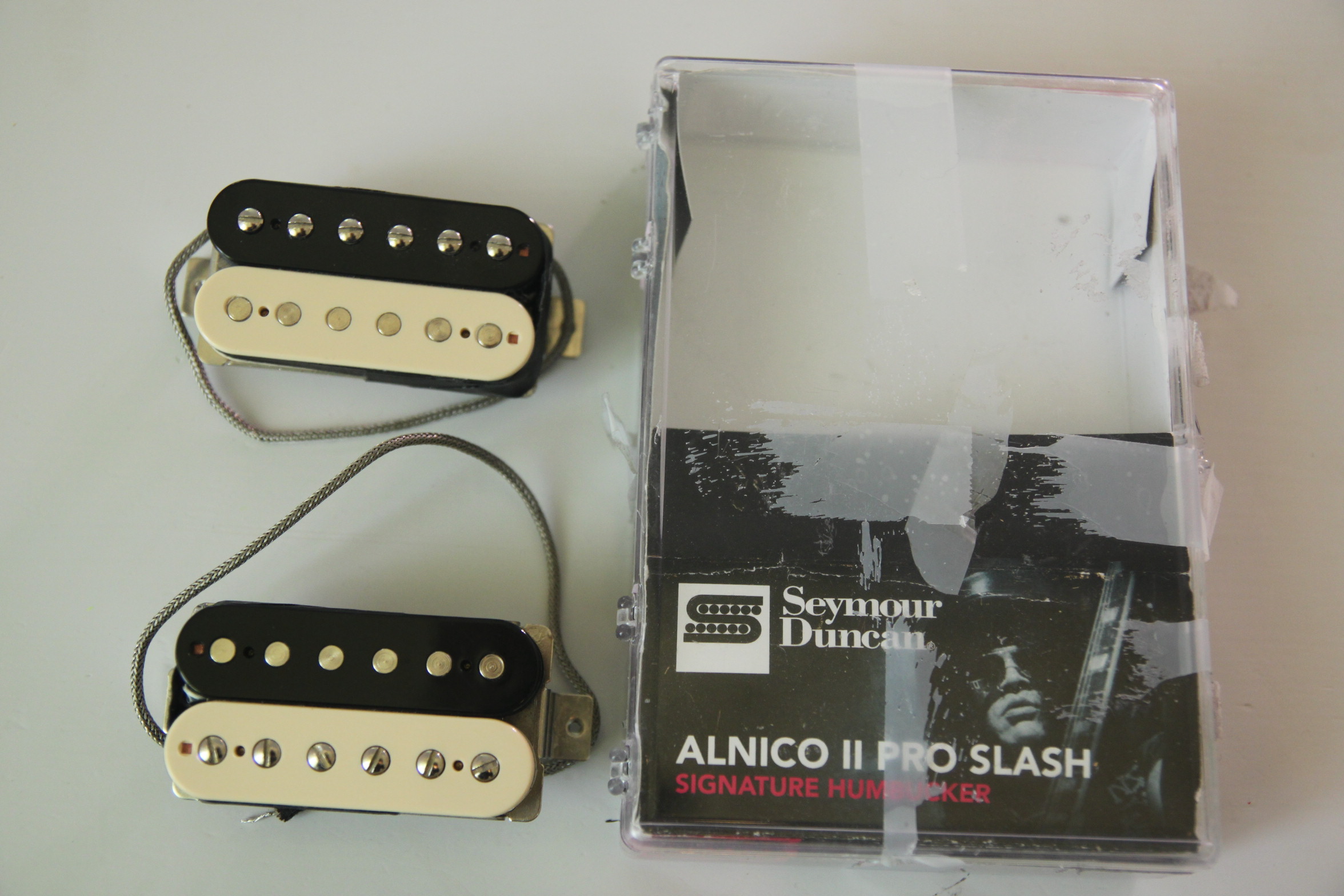 Photo Seymour Duncan APH 2 Set Alnico II Pro Slash Zebra Seymour Duncan APH 2 Set Alnico