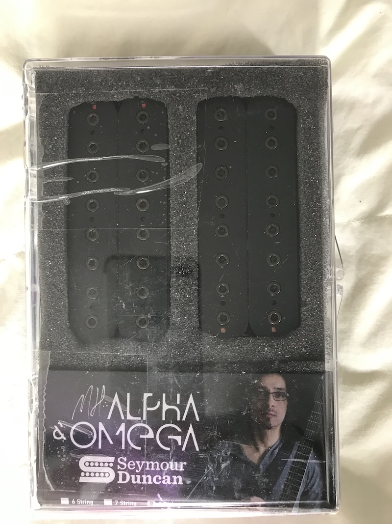 Mark Holcomb Alpha And Omega 6 String Set Seymour Duncan Audiofanzine