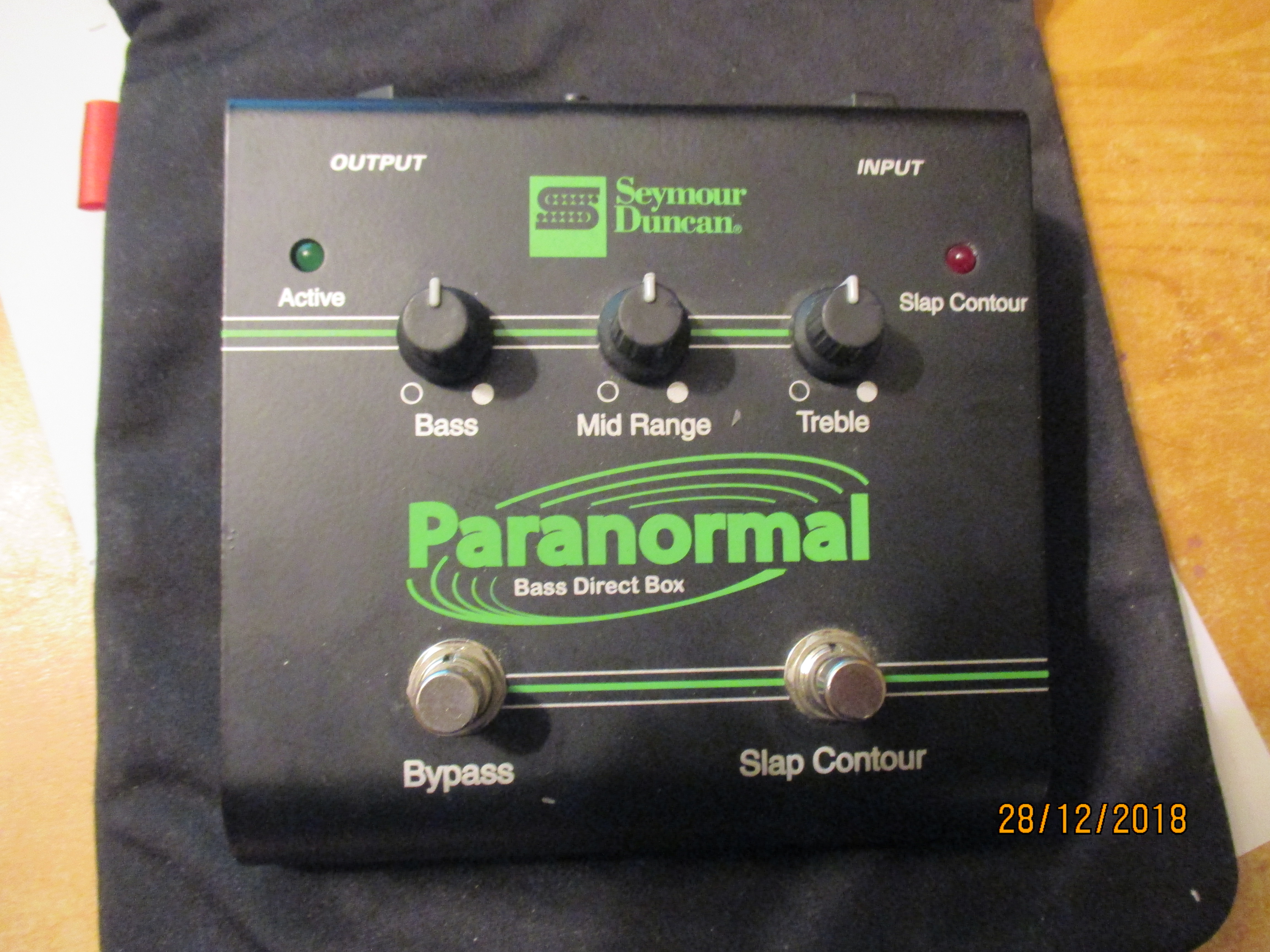 SFX-06 Paranormal Bass Direct Box Seymour Duncan - Audiofanzine