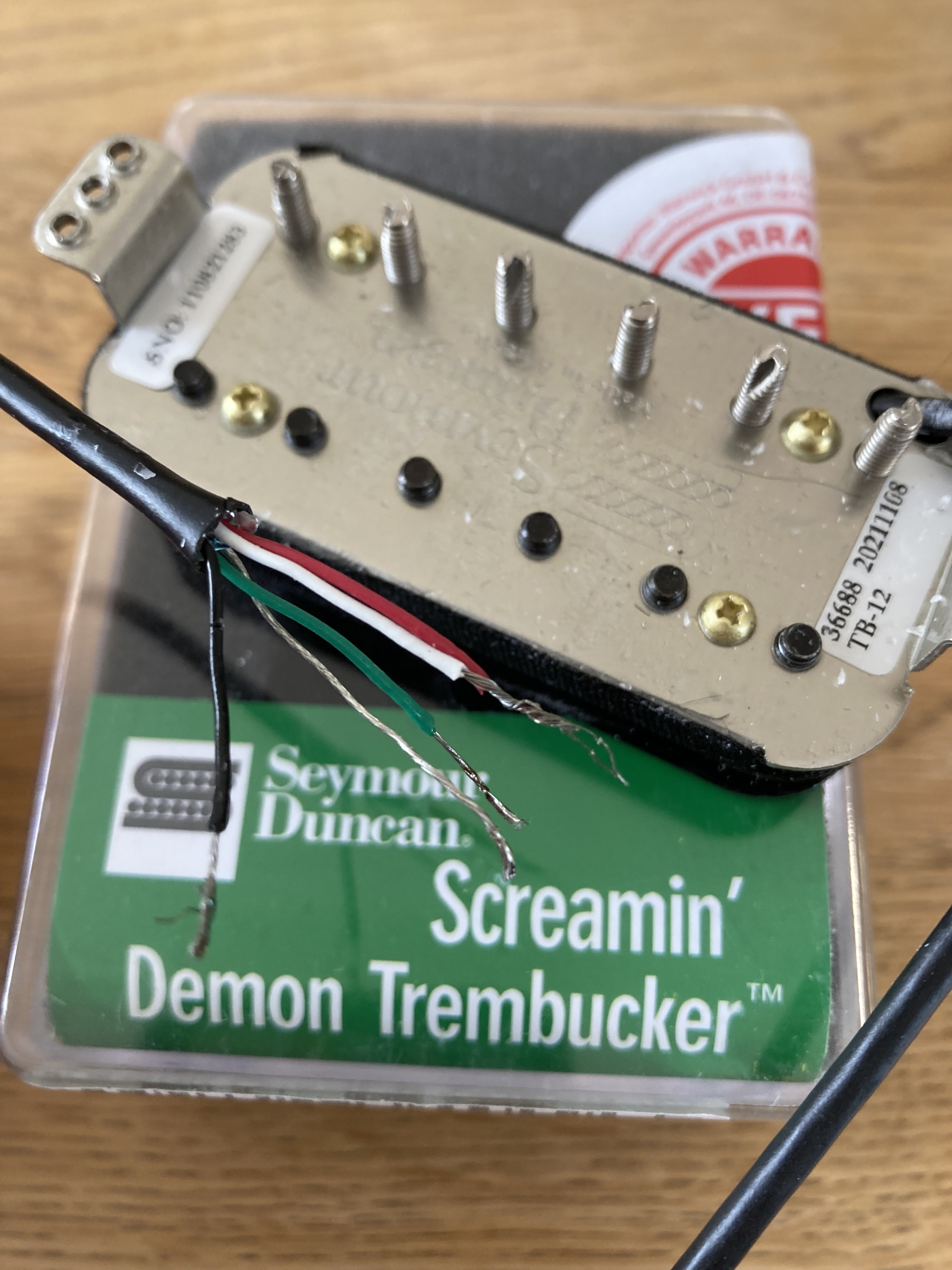 SH12 Screamin' Demon Seymour Duncan SH12 Screamin' Demon Audiofanzine