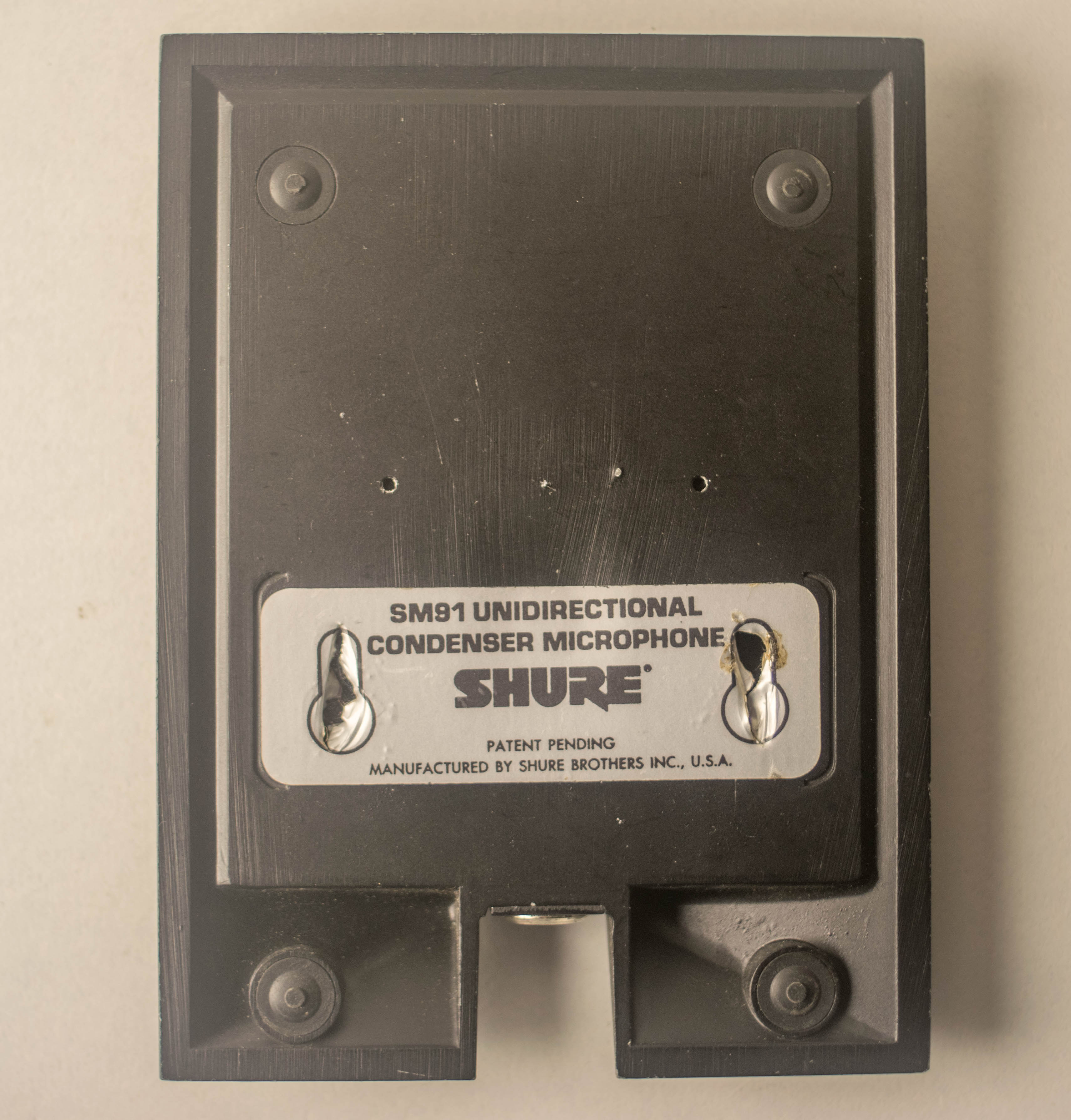 Shure SM91 image (2068696) Audiofanzine
