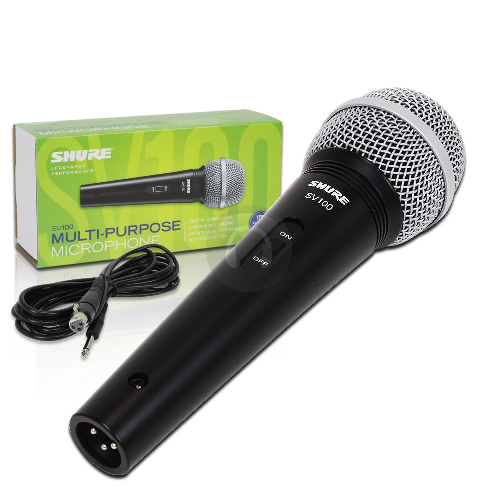 Shure sv100 a подключение к компьютеру