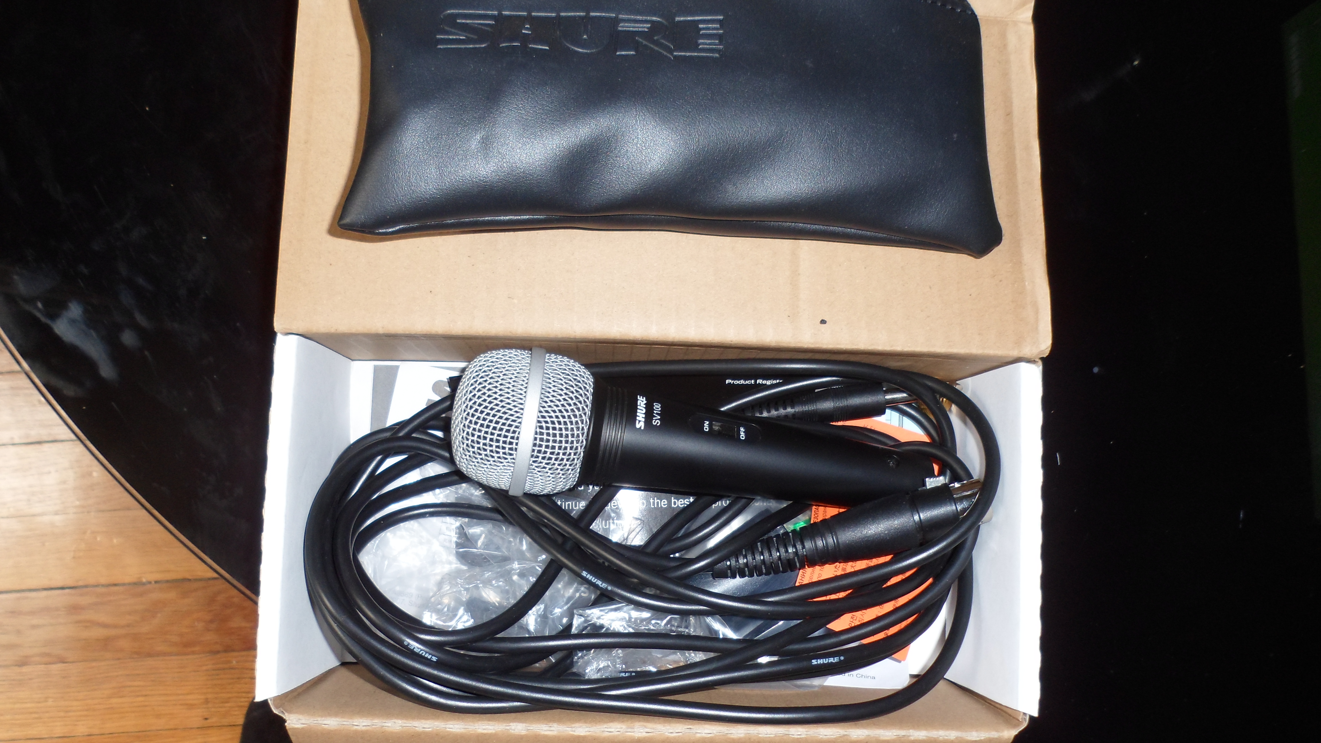 Shure sv100 a подключение к компьютеру