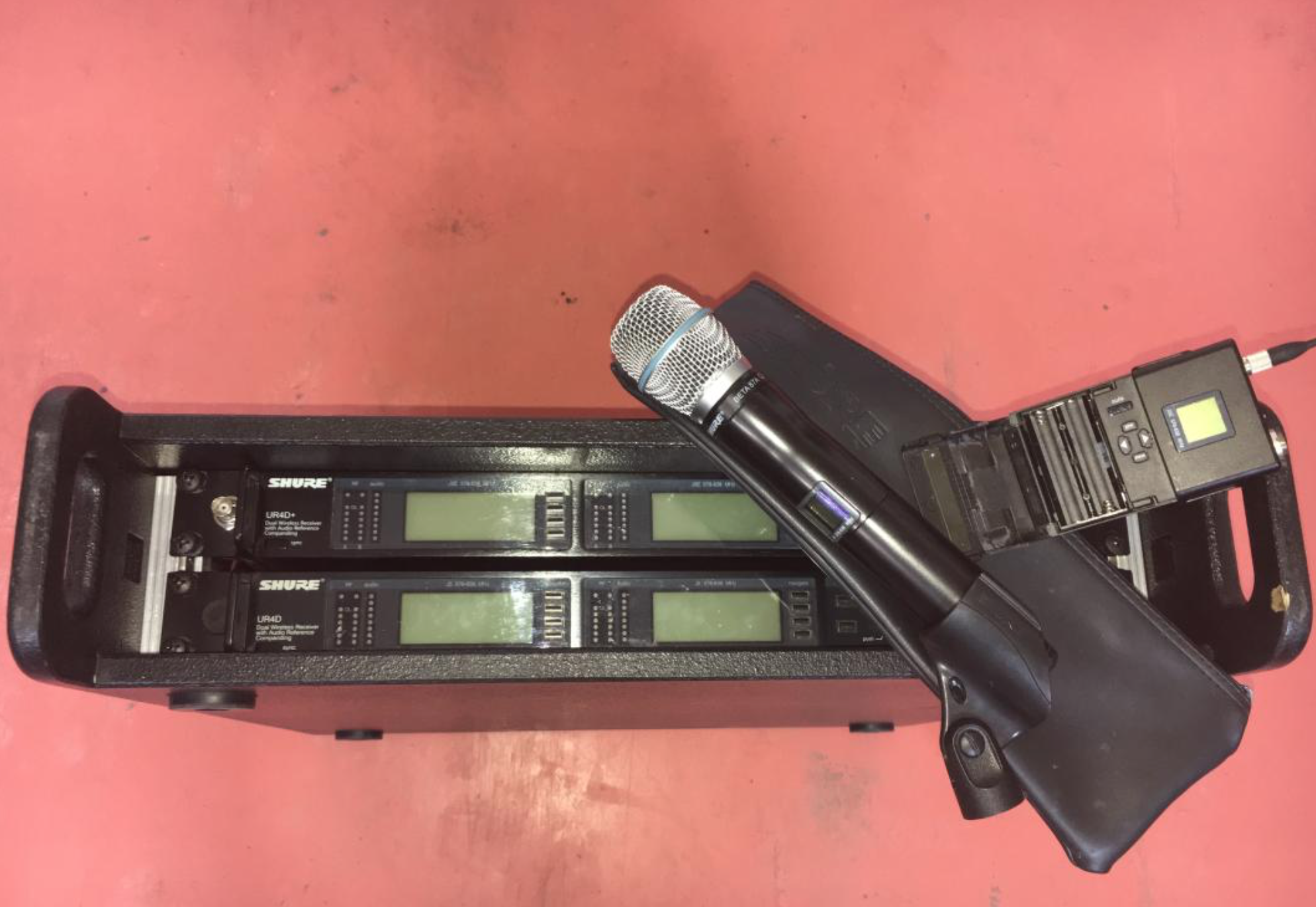 shure ur4d+