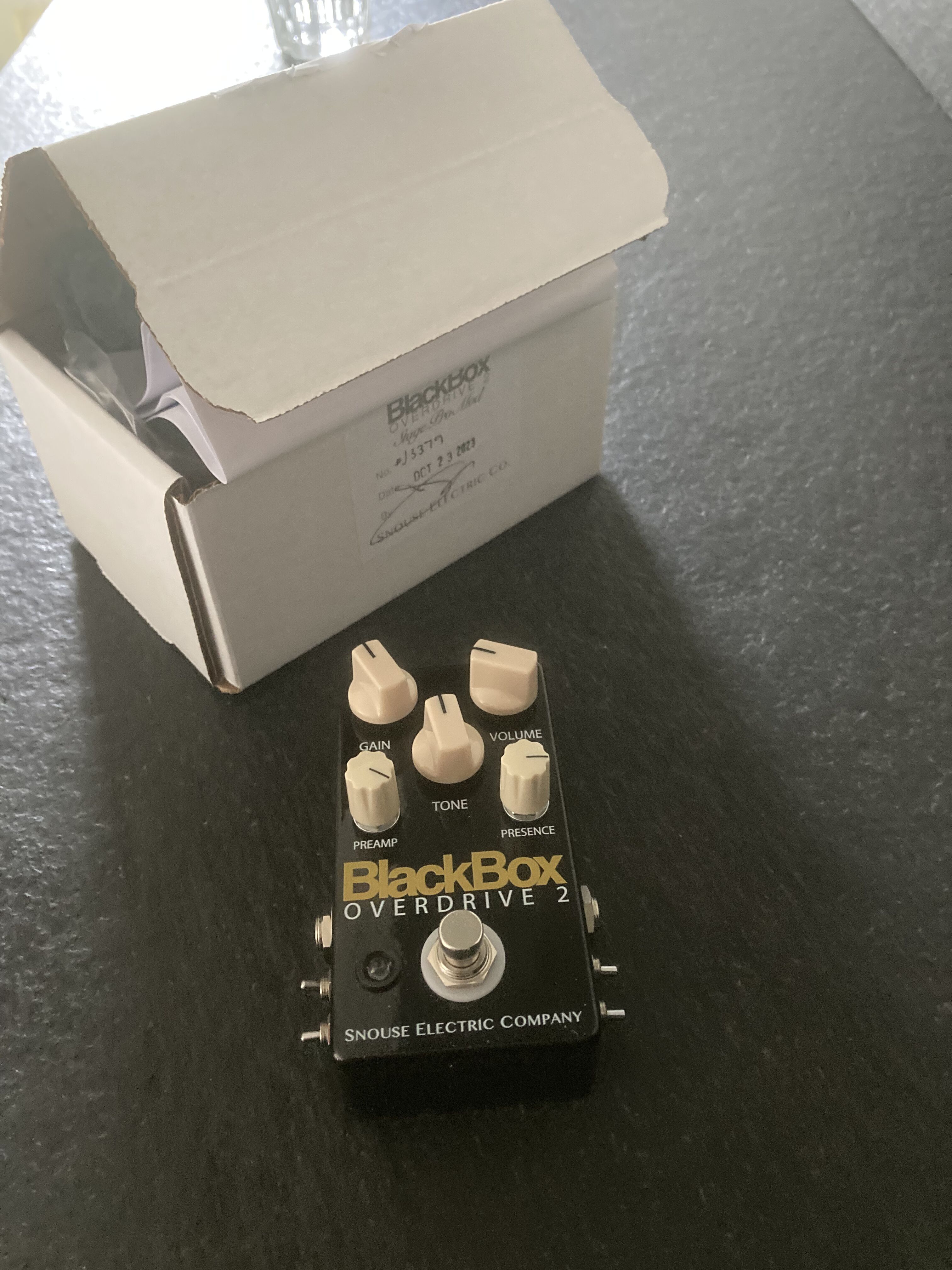 BlackBox Overdrive 2 Snouse Electric Compagny Audiofanzine