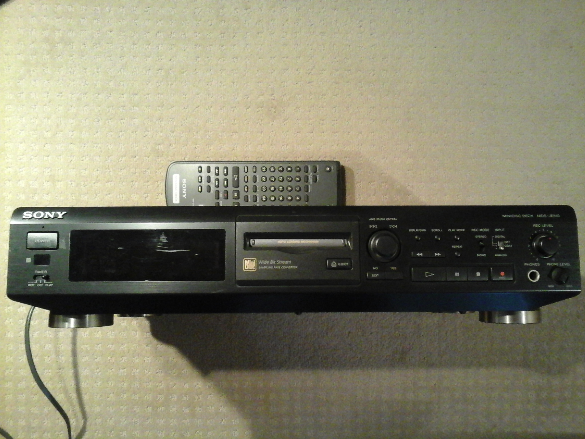 MDSJE510 Sony MDSJE510 Audiofanzine