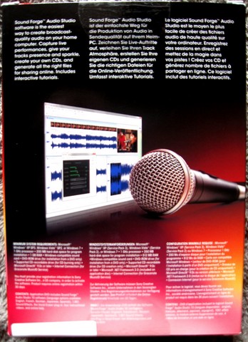 sony sound forge audio studio