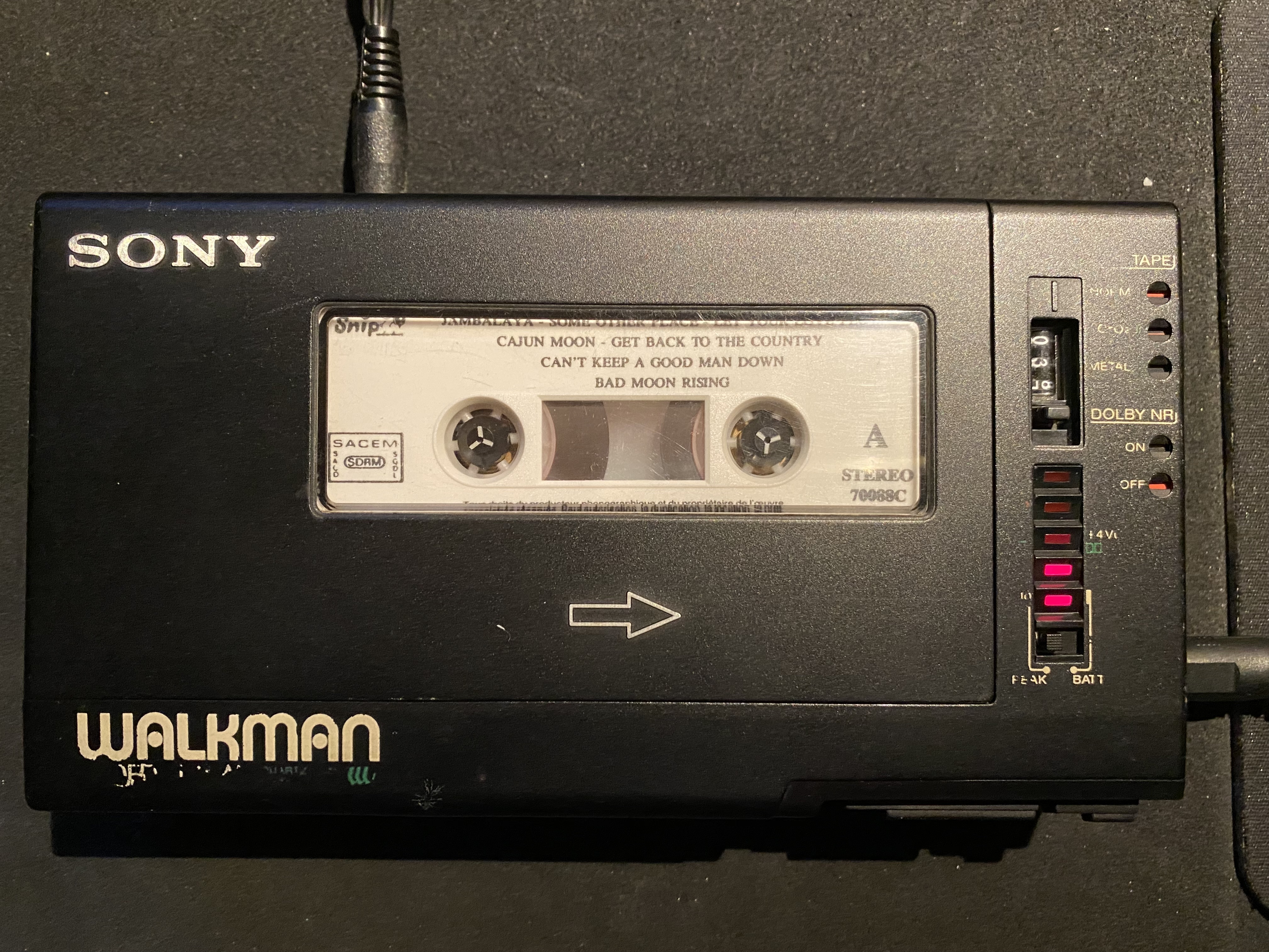 SONY WALKMAN WM-D6-