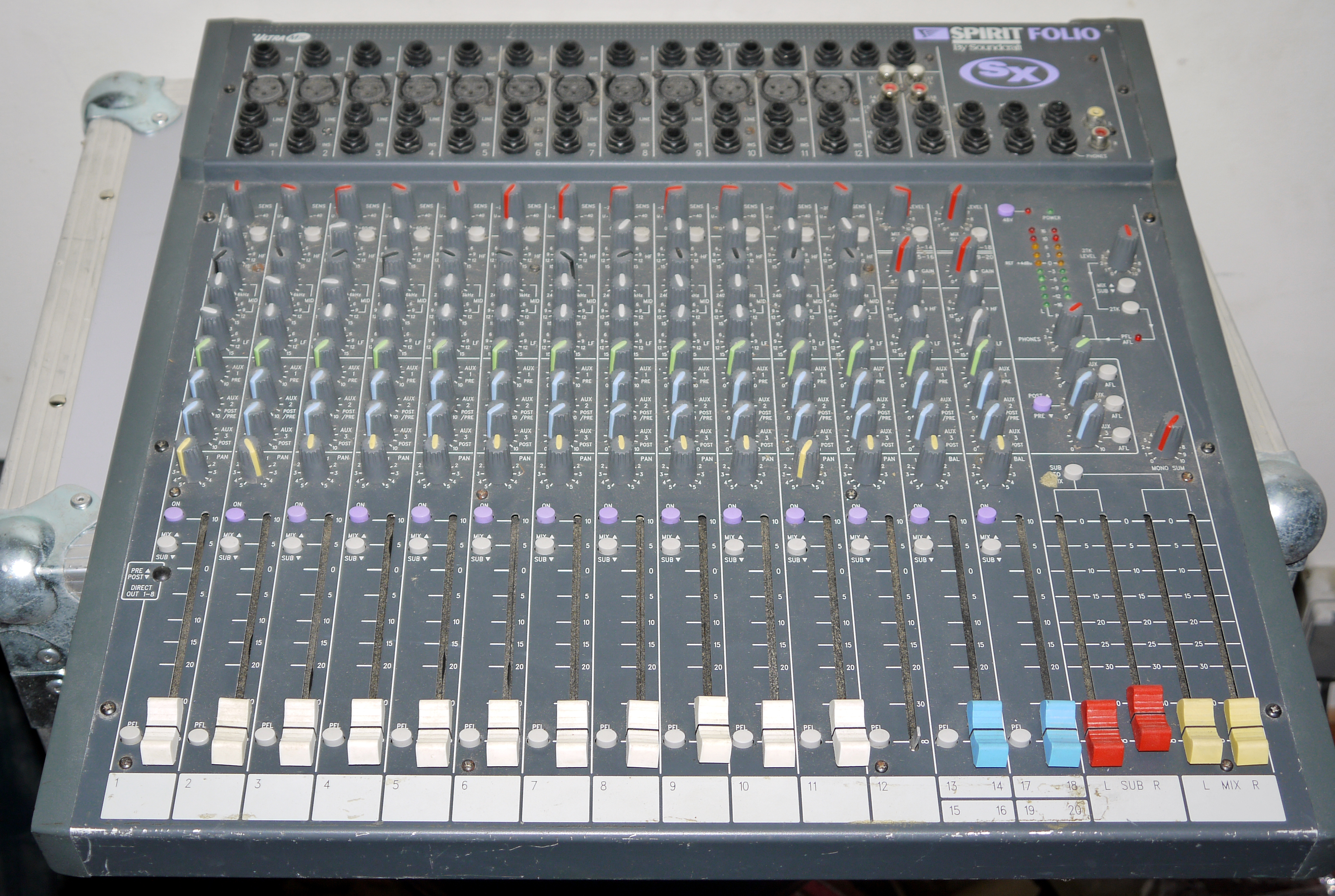 Soundcraft spirit folio sx user manual