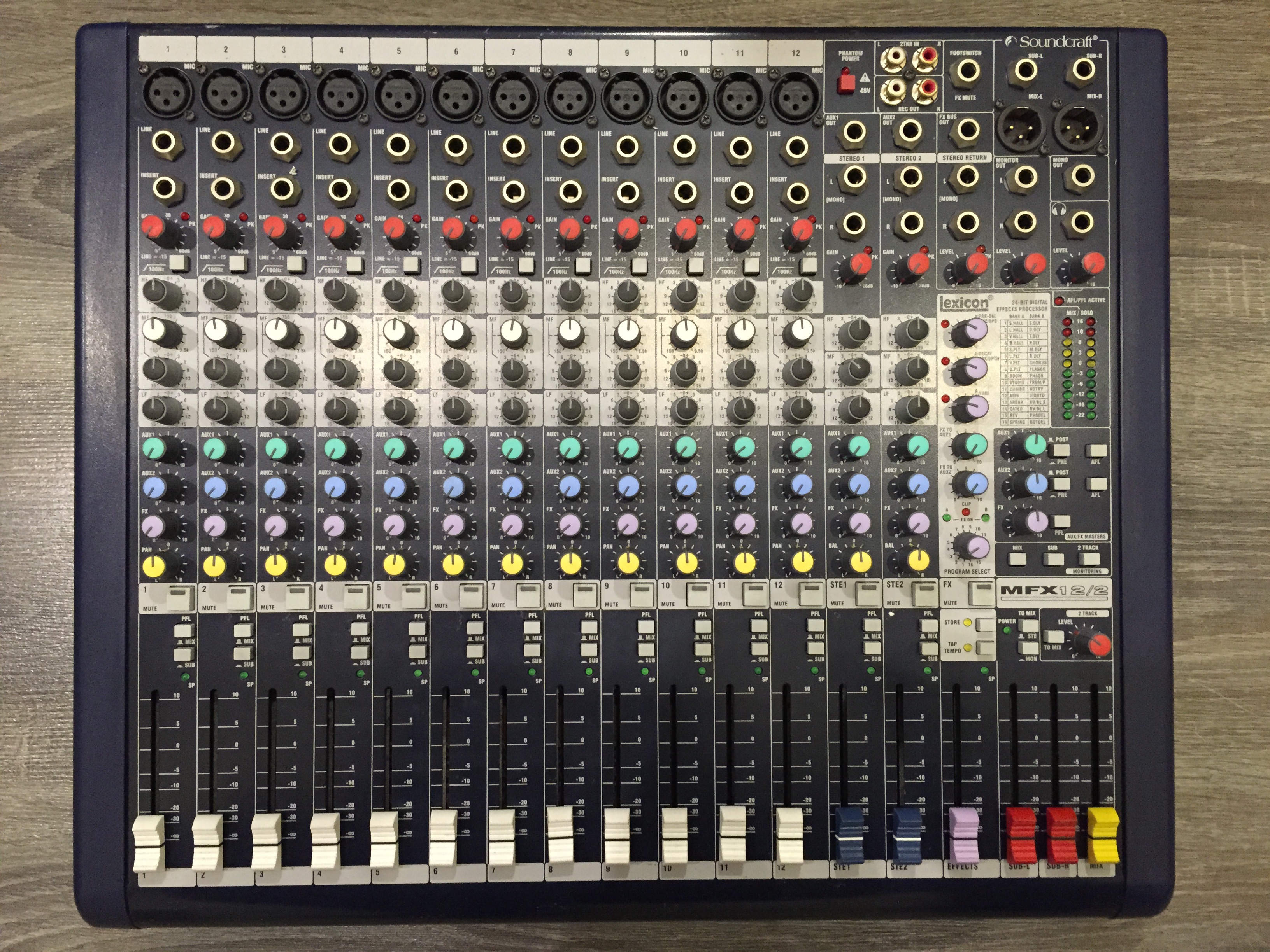 Soundcraft MFX12 image (1022700) Audiofanzine
