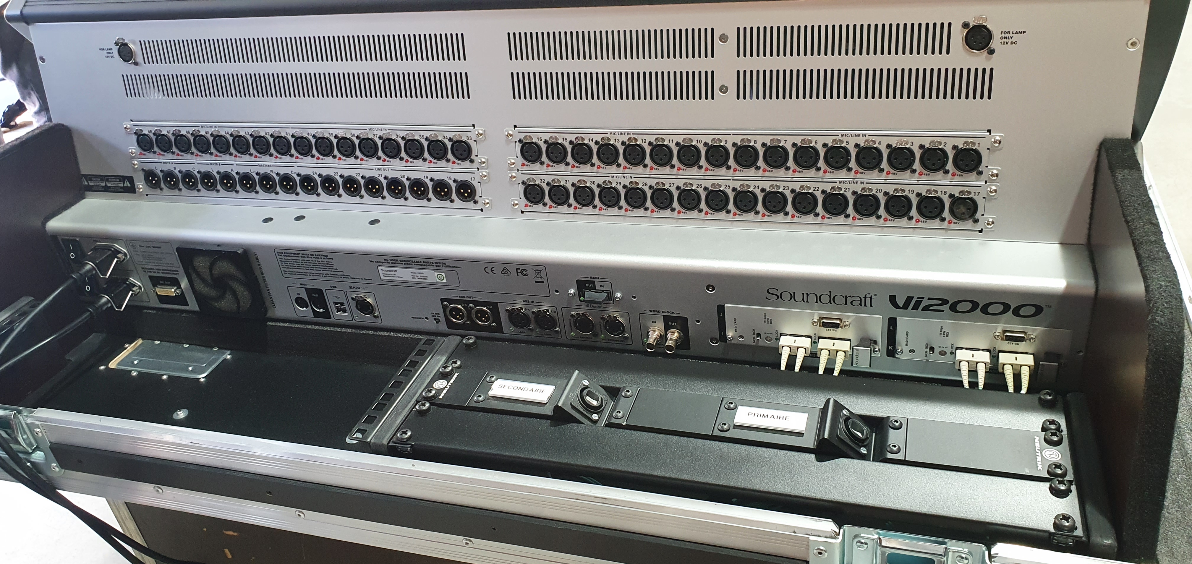 Vi2000 Soundcraft Vi2000 Audiofanzine