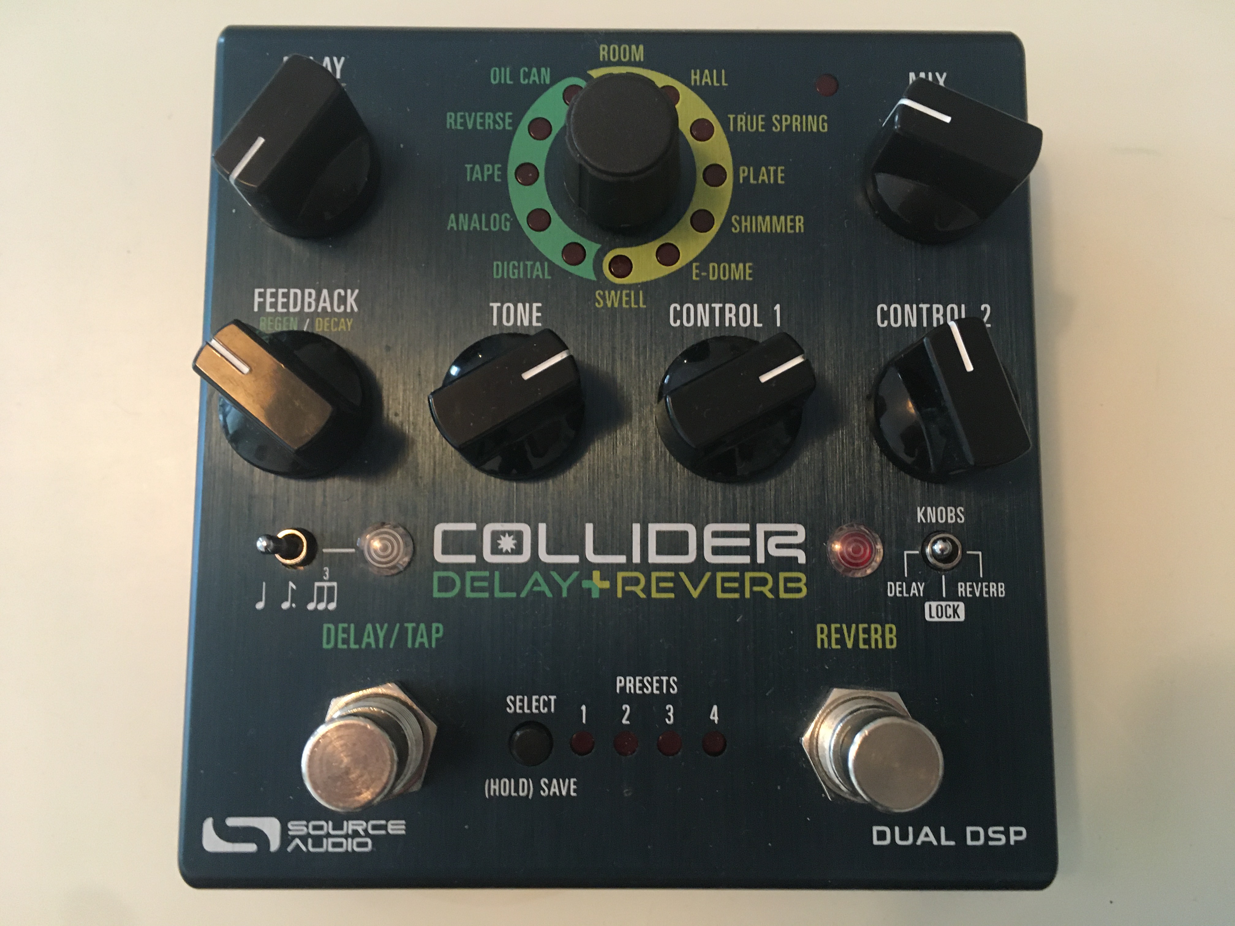 Collider Delay+Reverb Source Audio Collider Delay+Reverb Audiofanzine