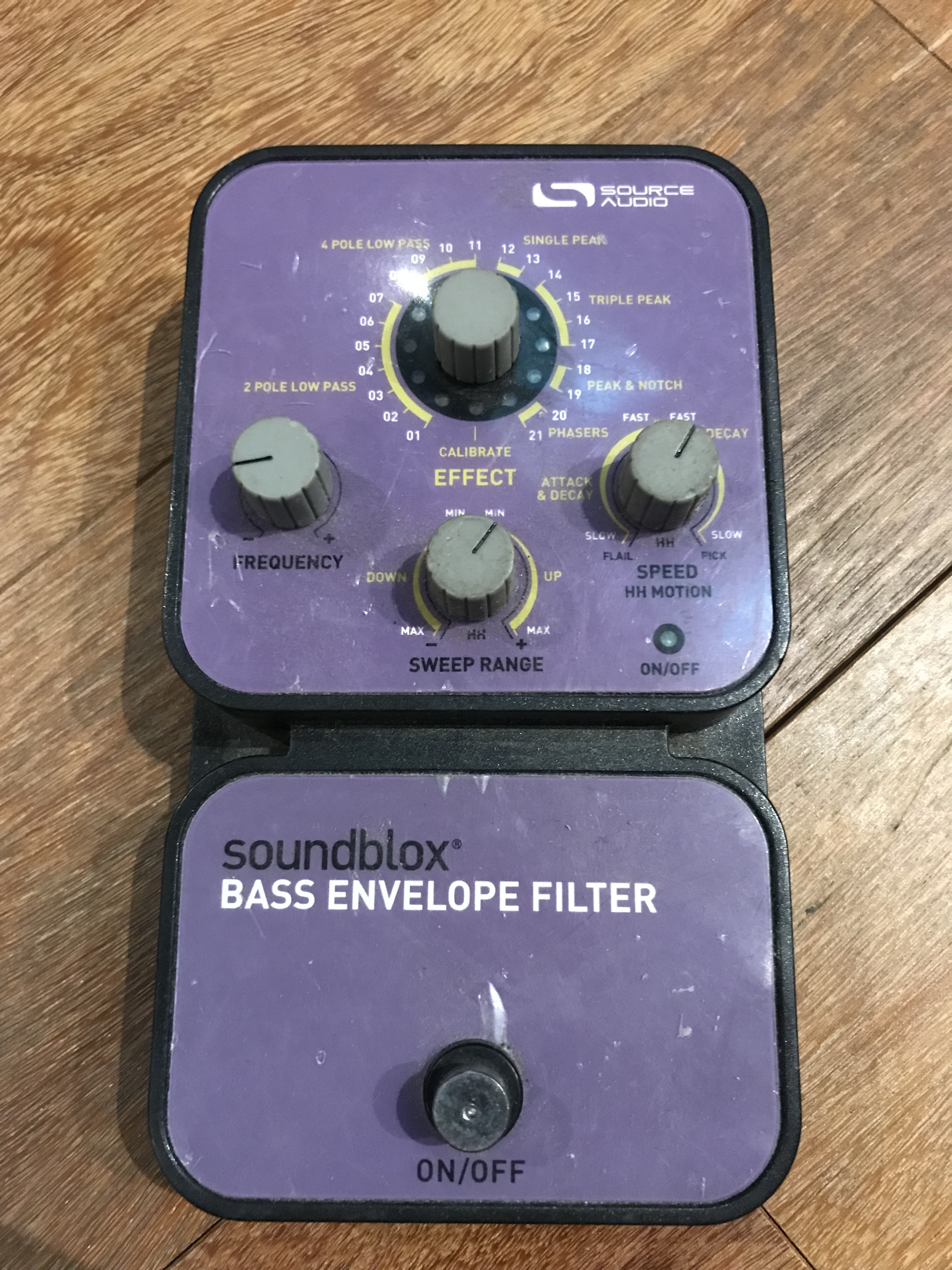 Soundblox Bass Envelope Filter Source Audio - Audiofanzine