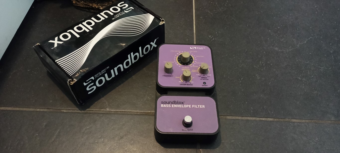 Soundblox Bass Envelope Filter Source Audio - Audiofanzine