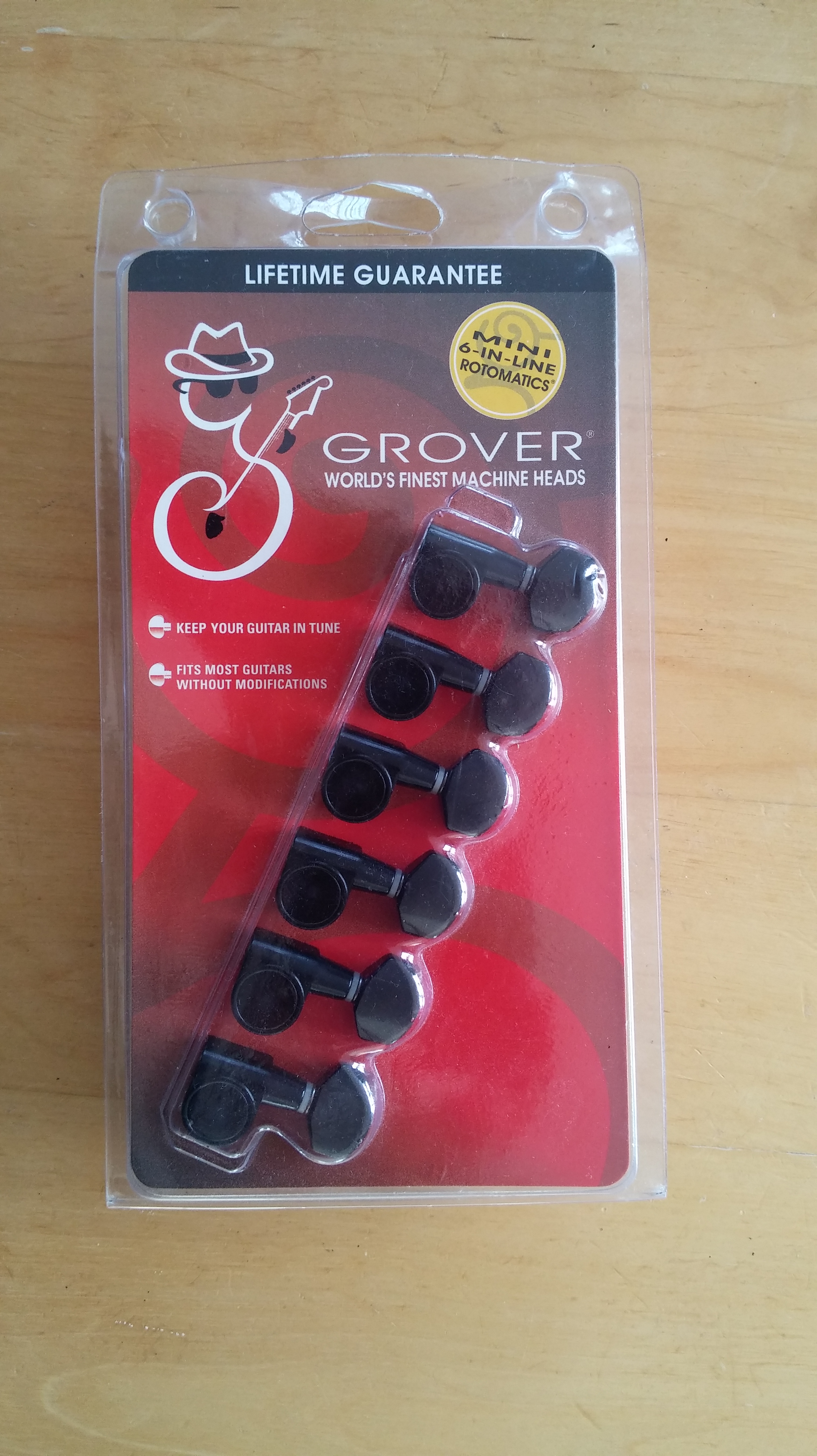 LOCKING TUNERS 6 INLINE Sperzel Locking Tuners 6 Inline Audiofanzine