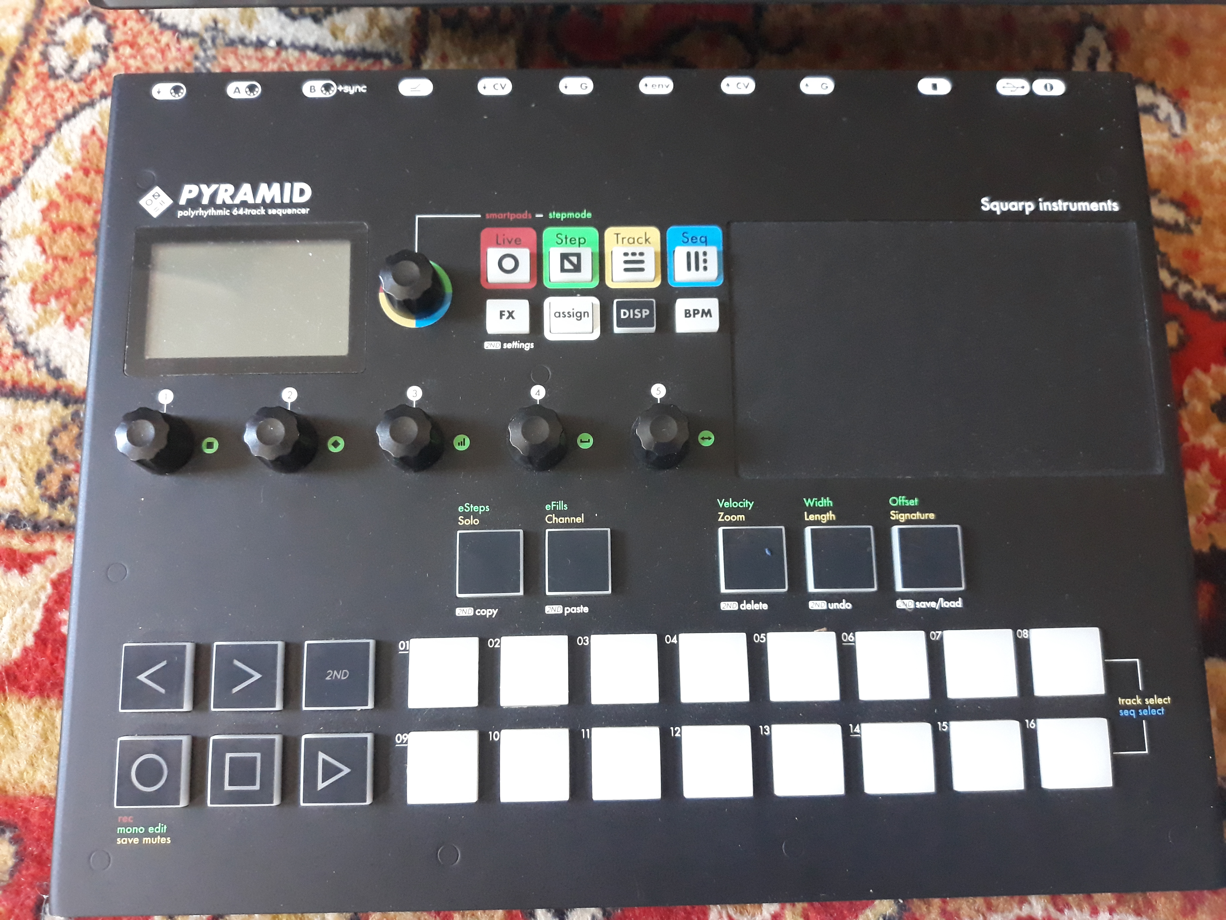 セールSQUARP Pyramid mk1 Music Sequencer 日本製造 - tanjinkod.rs