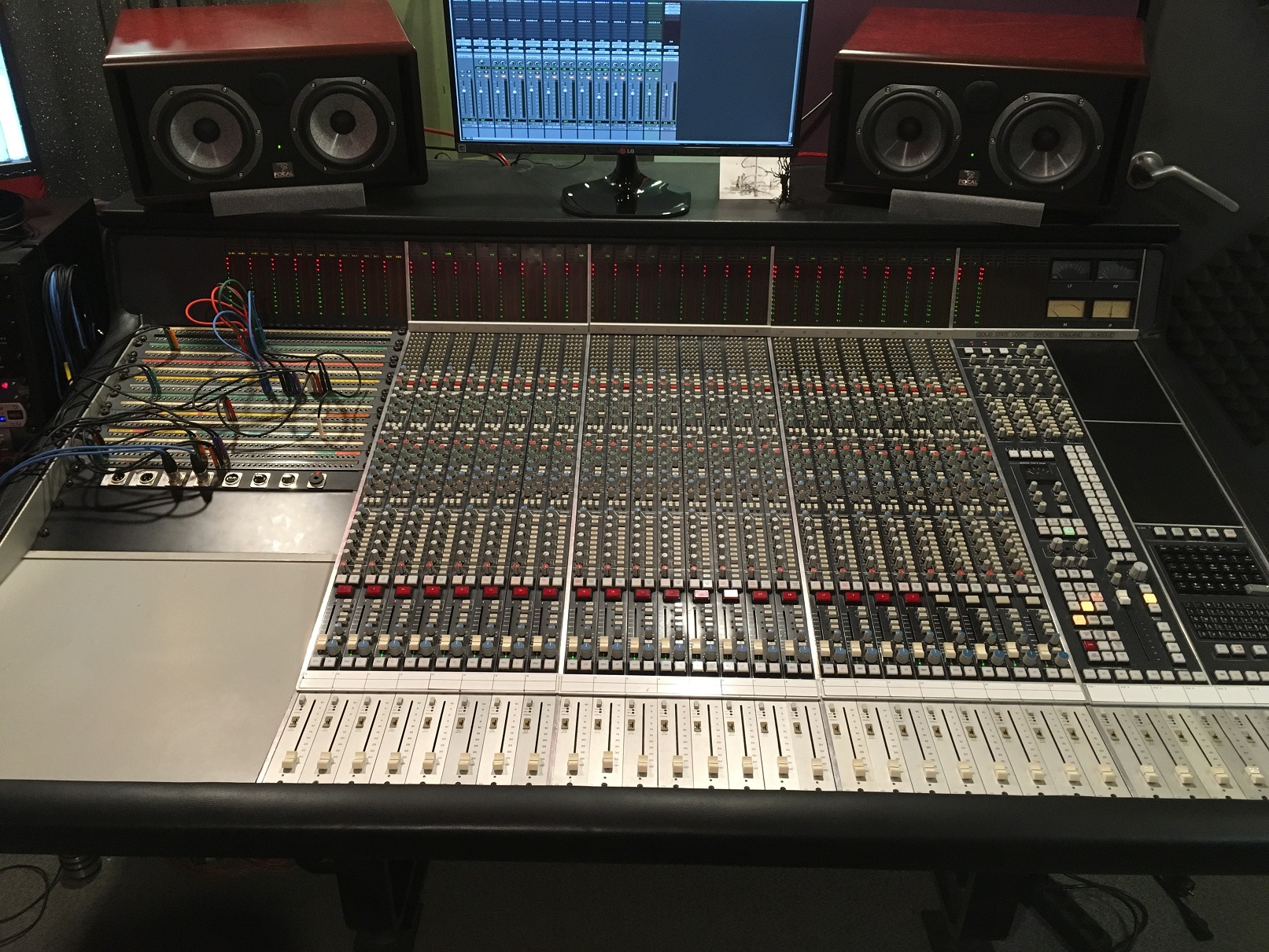 SSL 4000E recording console for sale Vend SSL 4000 G+ Audiofanzine