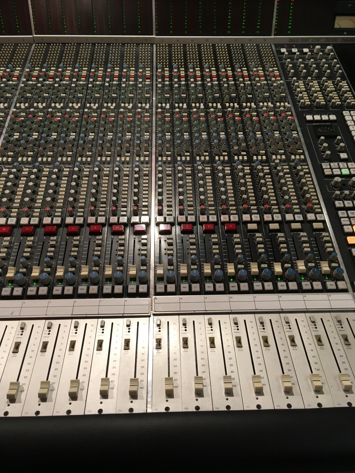 SSL 4000E recording console for sale Vend SSL 4000 G+ Audiofanzine