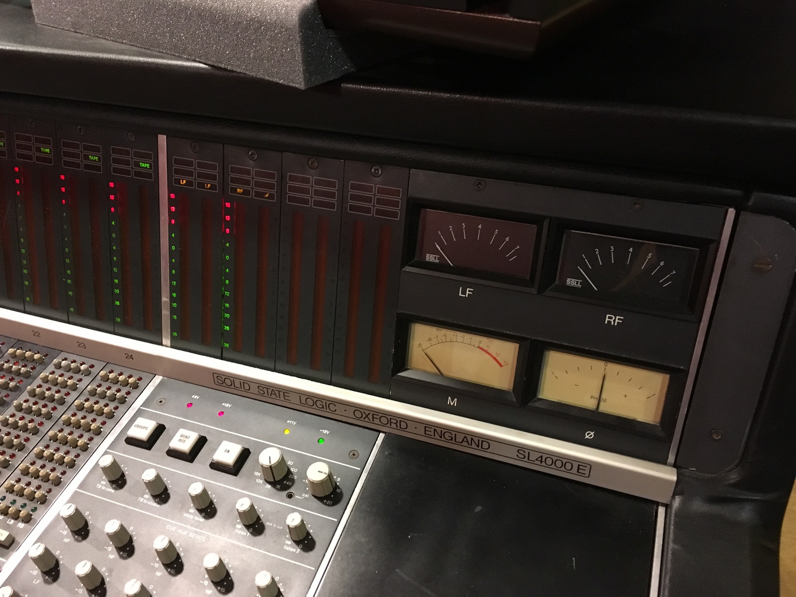 SSL 4000E recording console for sale Vend SSL 4000 G+ Audiofanzine