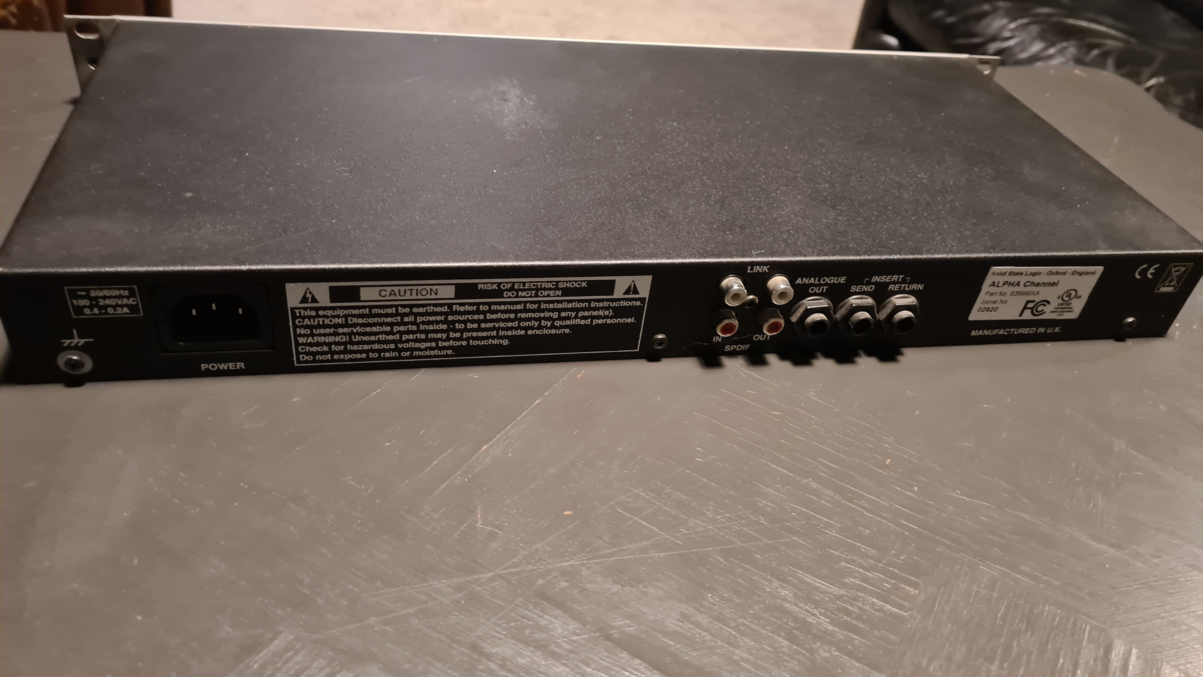 XLogic Alpha Channel SSL XLogic Alpha Channel Audiofanzine