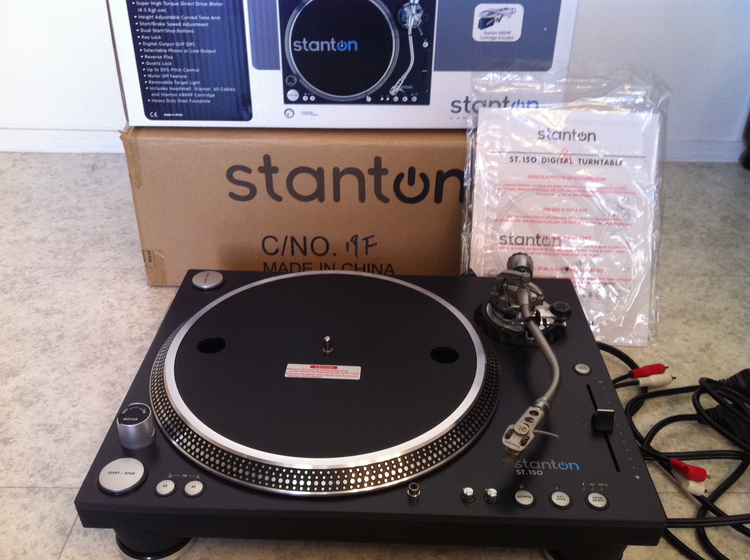 STANTON ST.150 おまけ付き ② - DJ機器